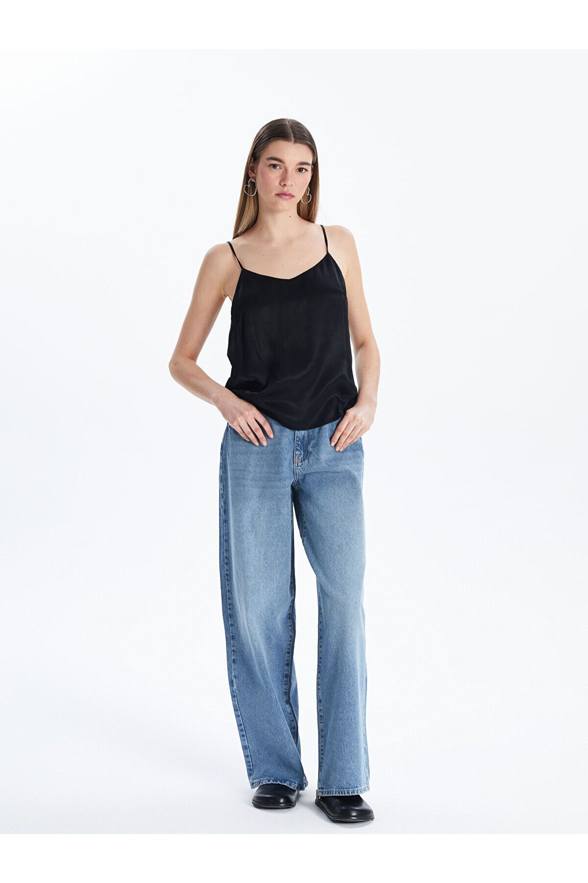 LC Waikiki Baggy Fit Kadın Jean Pantolon