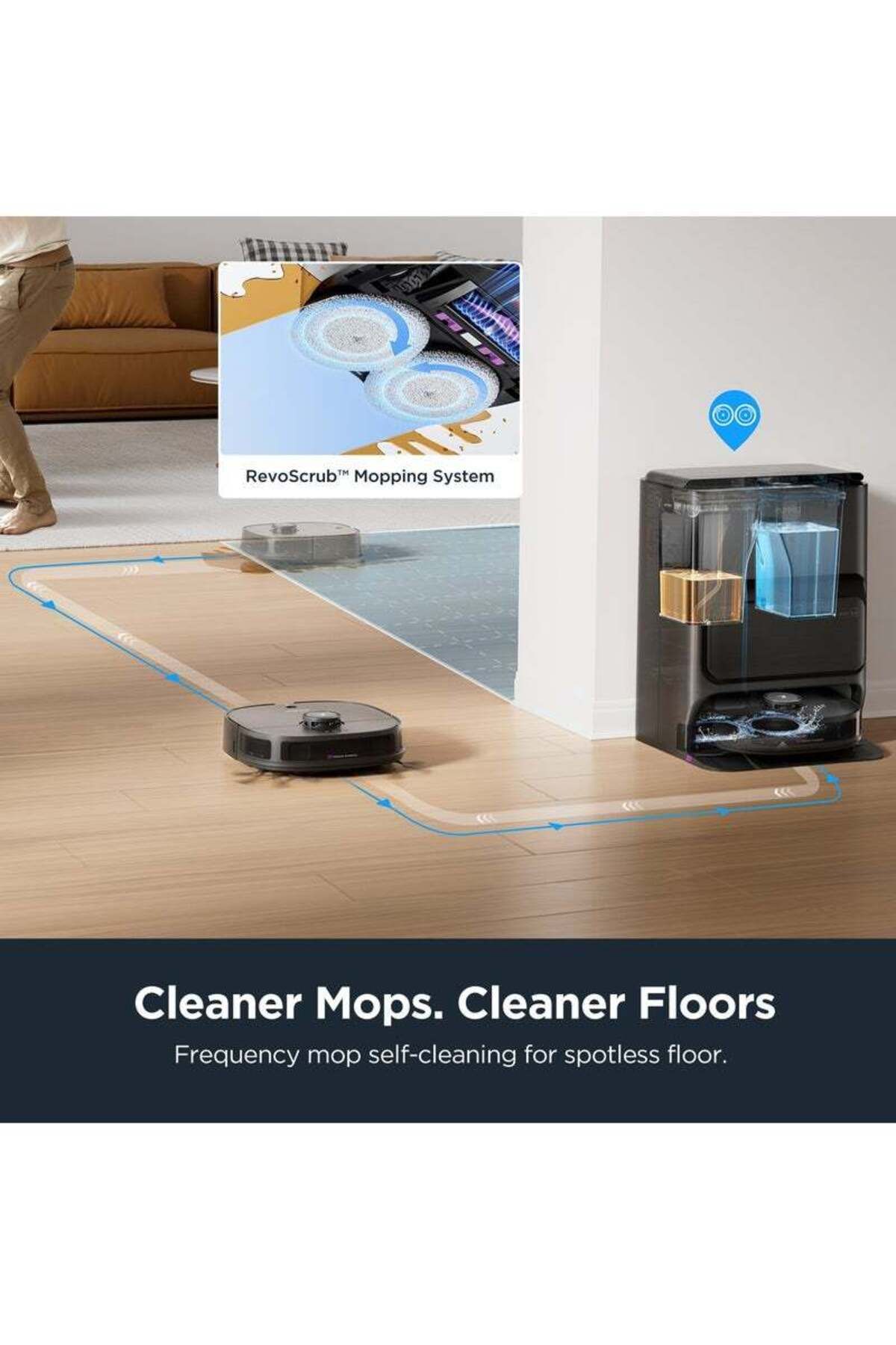 Eureka-Robot Vacuum Cleaner & Mop All-in-One Station, AI 3D Obstacle Detection, Intelligent Pet Bypass 4