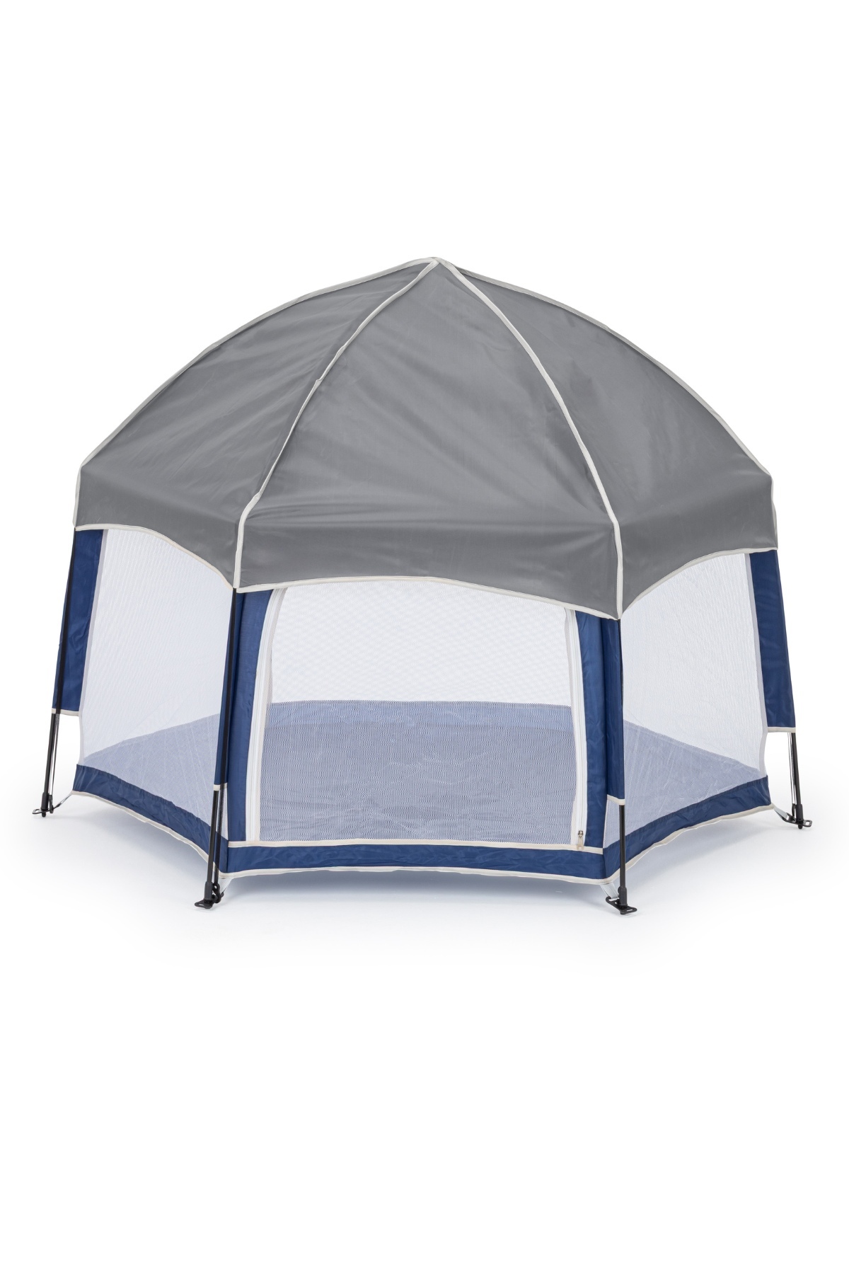 Hoffie Foldy Plus Tam Otomatik Katlanabilir Bebek Ve Çocuk Oyun Parkı-alüminyum-kolay Kurulum,mat Ve Toplar fotoğrafı 2 (önizleme)