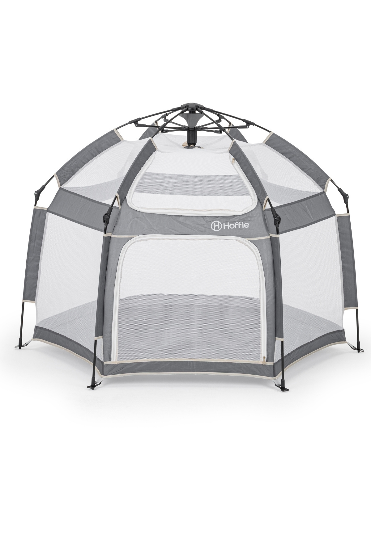 Hoffie Foldy Plus Tam Otomatik Katlanabilir Bebek Ve Çocuk Oyun Parkı-alüminyum-kolay Kurulum,mat Ve Toplar fotoğrafı 5 (önizleme)