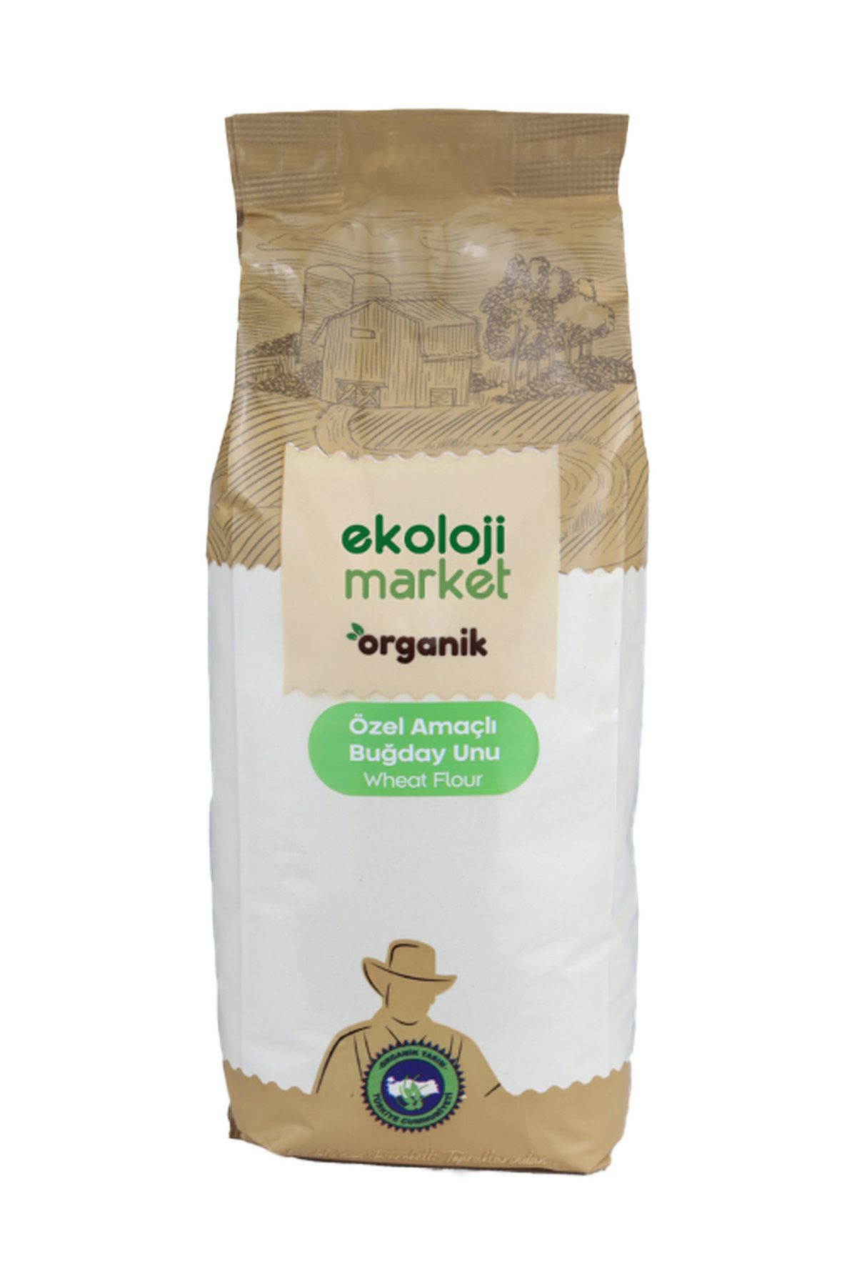 Ekoloji Market Organik Buğday Unu 750 gr