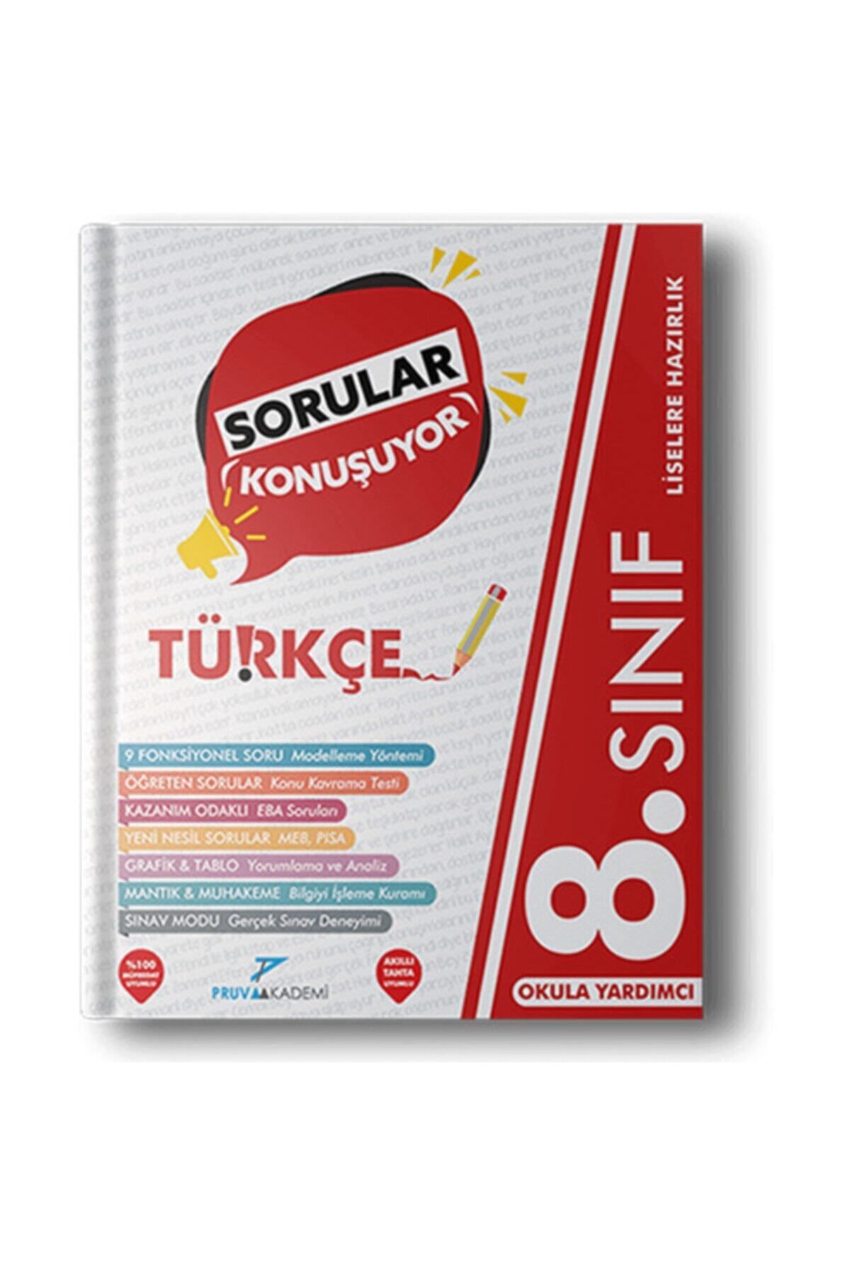 Kırtasiye seti ve 8. Sınıf Türkçe Soru Bankası Kırtasiye seti ve 8. Sınıf Türkçe Soru Bankası