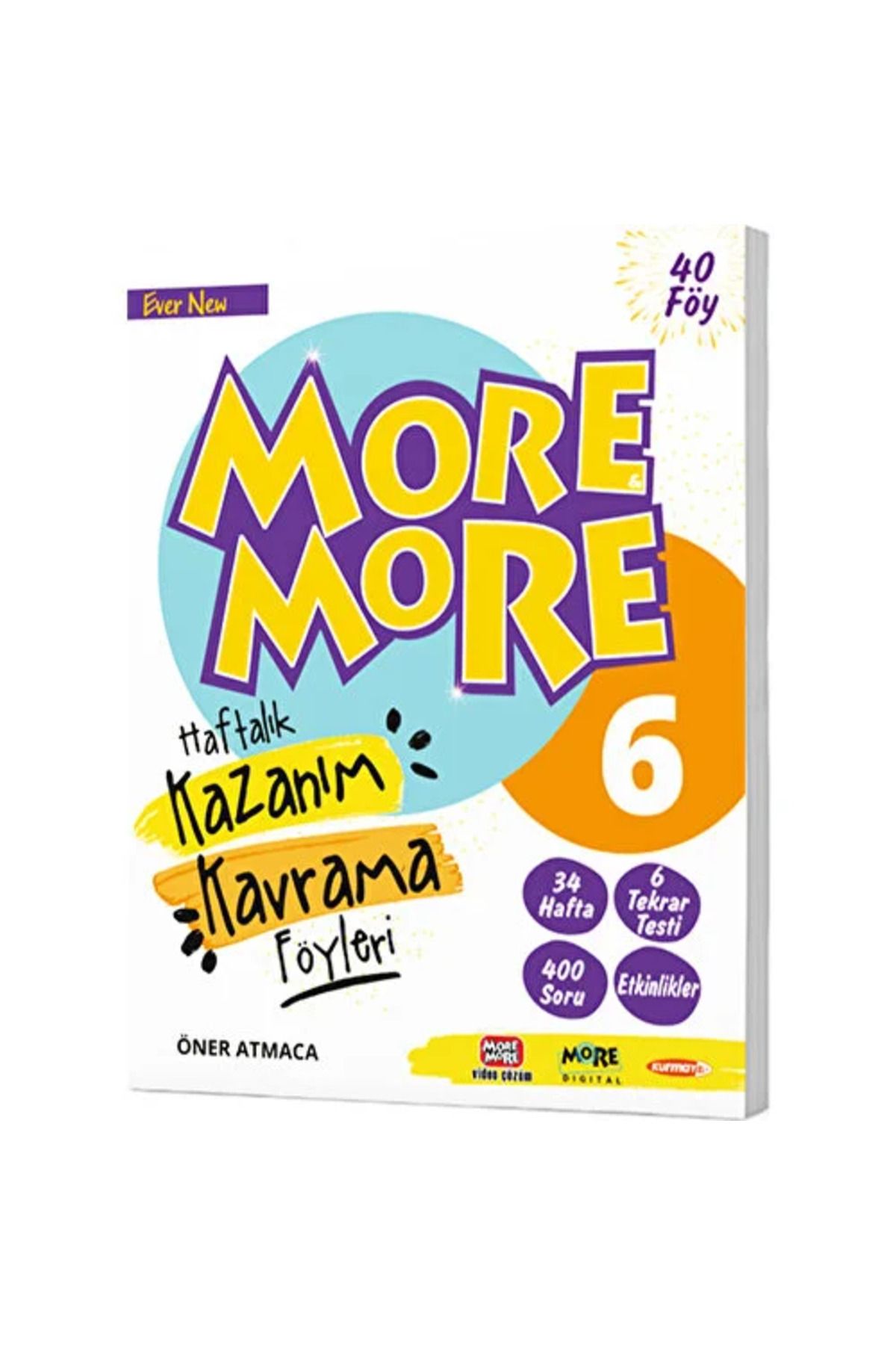 Kırtasiye seti ve Kurmay Yayınları 6 More & More English Haftalık Kazanım Kavrama Föyleri (40 FÖY) Kırtasiye seti ve Kurmay Yayınları 6 More & More English Haftalık Kazanım Kavrama Föyleri (40 FÖY)