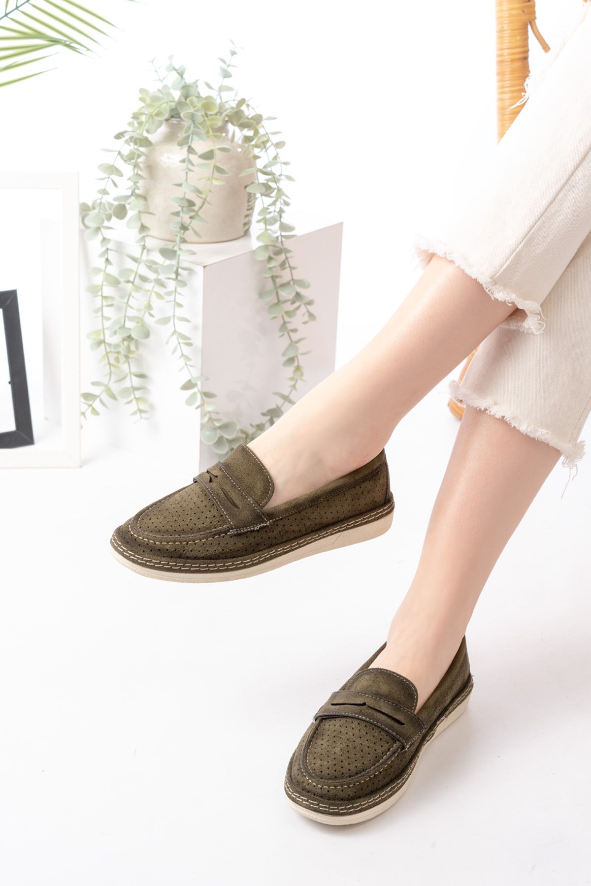 Egepass-Sofi̇a Leofer Women's Shoes Suitable for Daily Use Very Comfortable 1