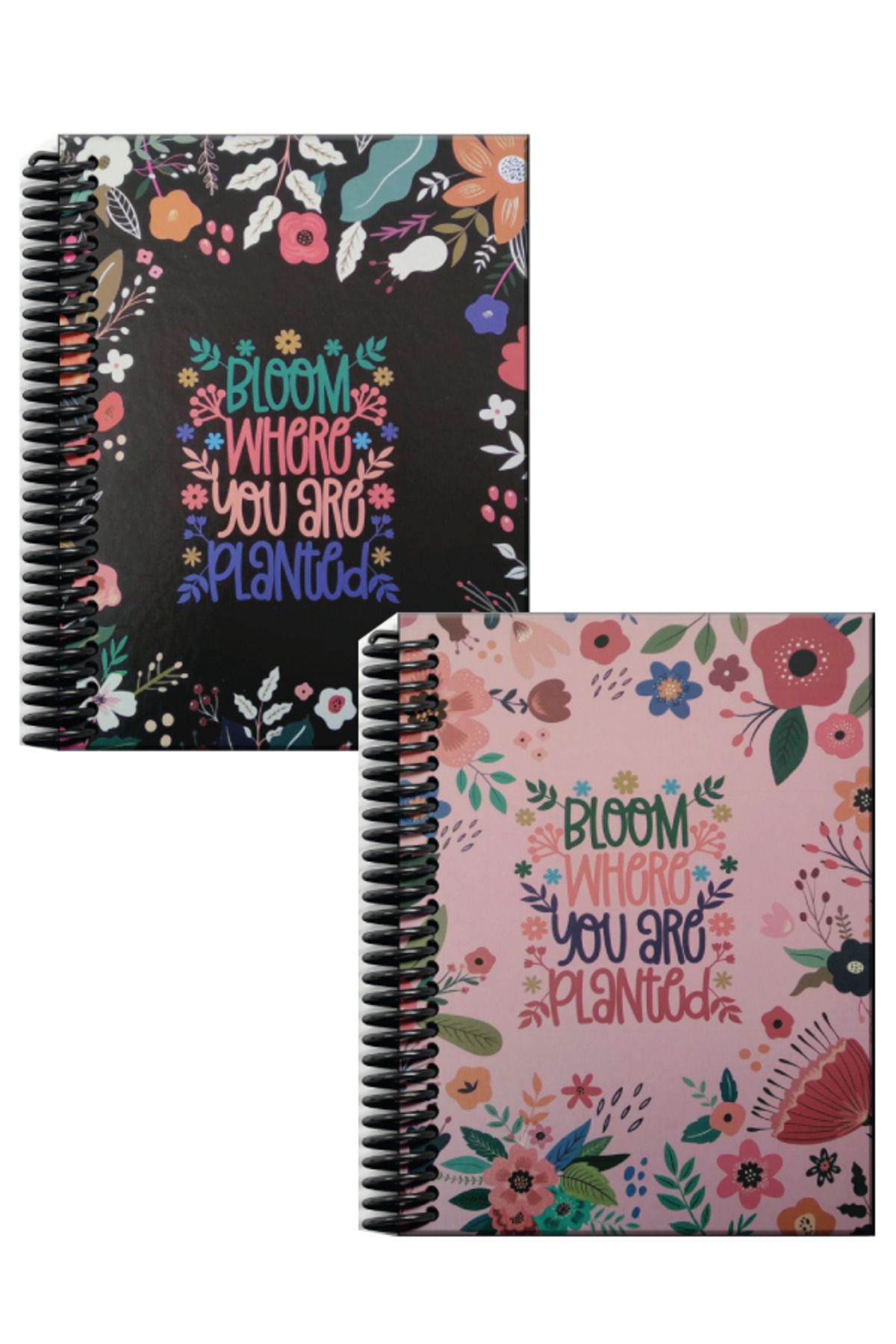 Kırtasiye seti ve Bloom Notebook 17X24 Spiralli 96 Yaprak Sert Kapak Çizgili+Kareli Defter Seti Kırtasiye seti ve Bloom Notebook 17X24 Spiralli 96 Yaprak Sert Kapak Çizgili+Kareli Defter Seti