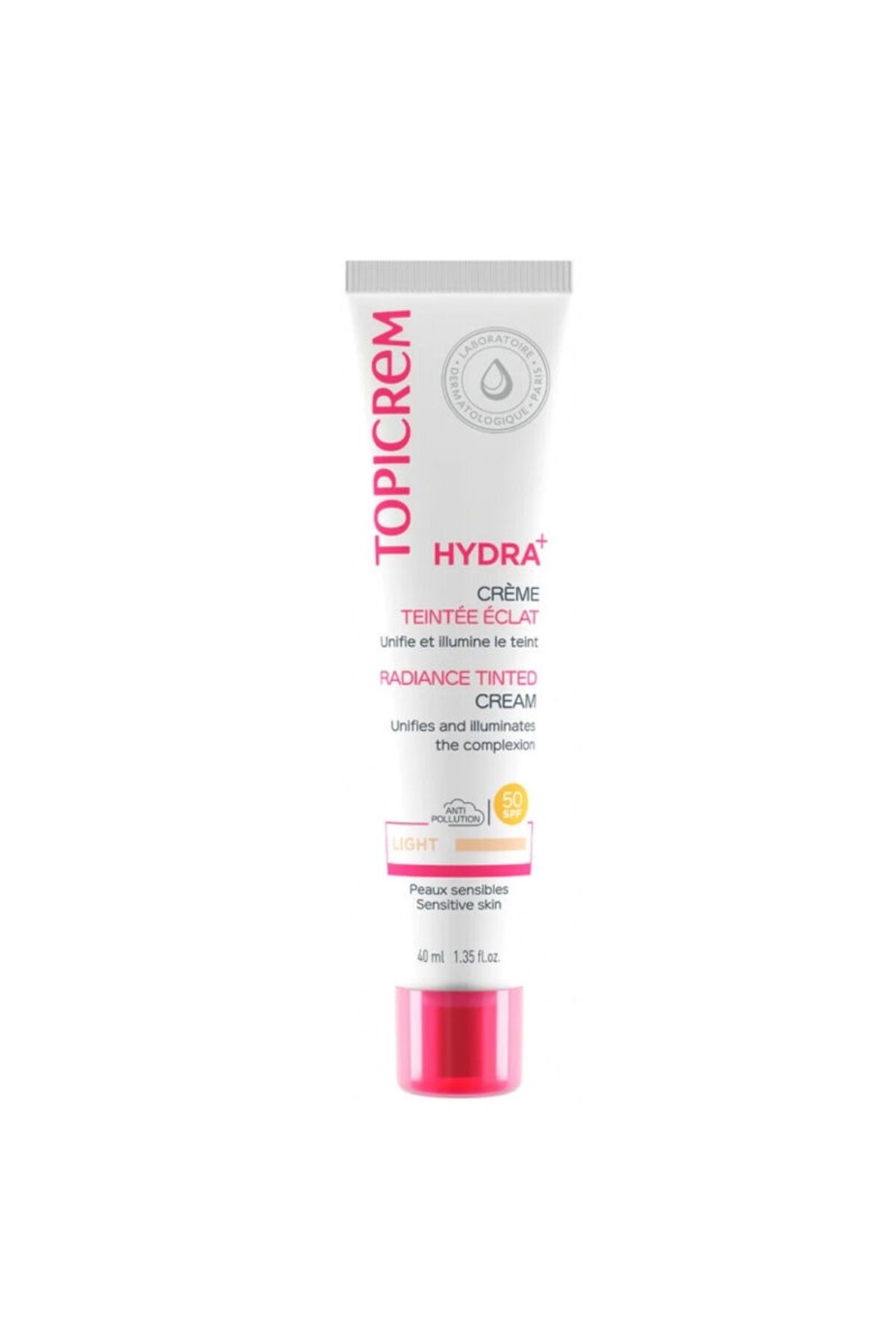 Topicrem-Hydra Light Radiance Tinted Cream 40 ml 1