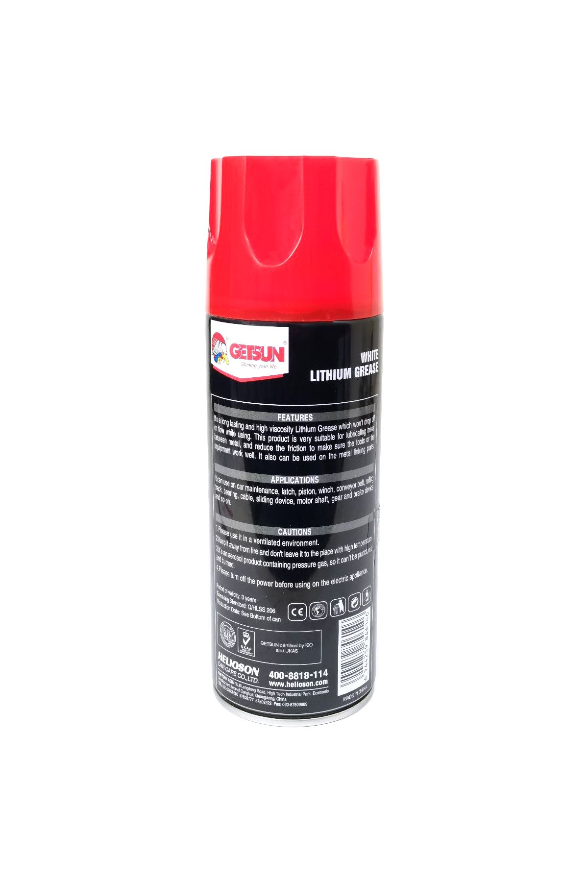 GETSUN-White Lithium Grease 450ml High Performance Lubricant for Automotive, Industrial, Home Use 2
