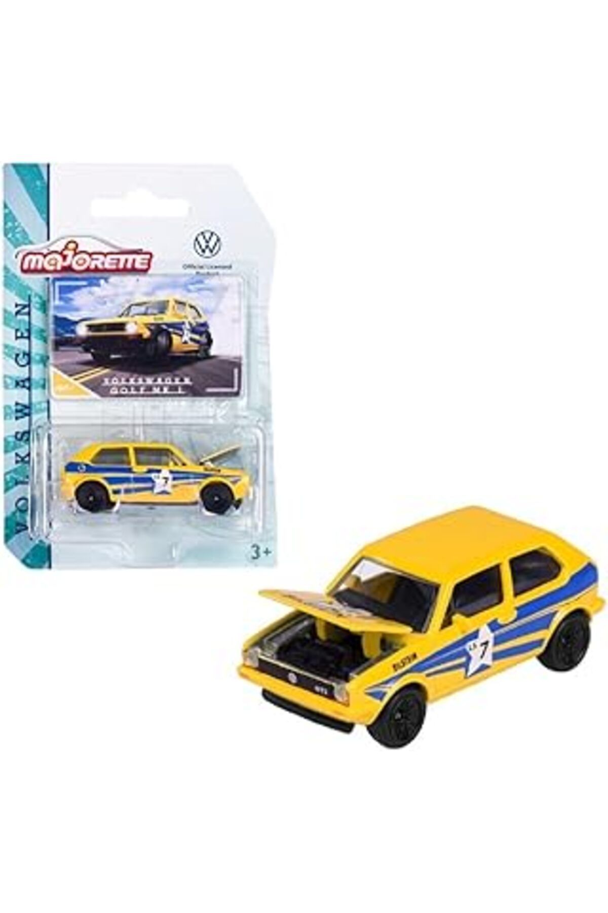 Mu Art Ahşap Majorette Vw The Originals Premium Serisi 264F-1 Volskwagen Golf Mk1