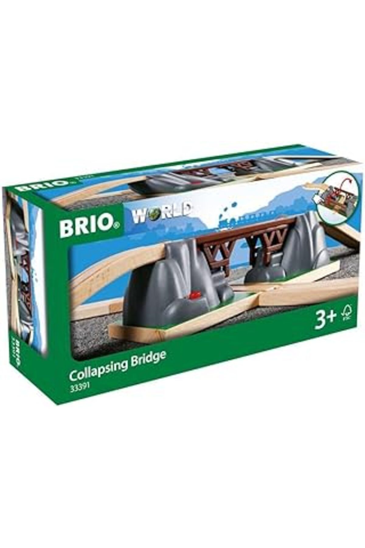 Mu Art Ahşap Brio Açılır Köprü