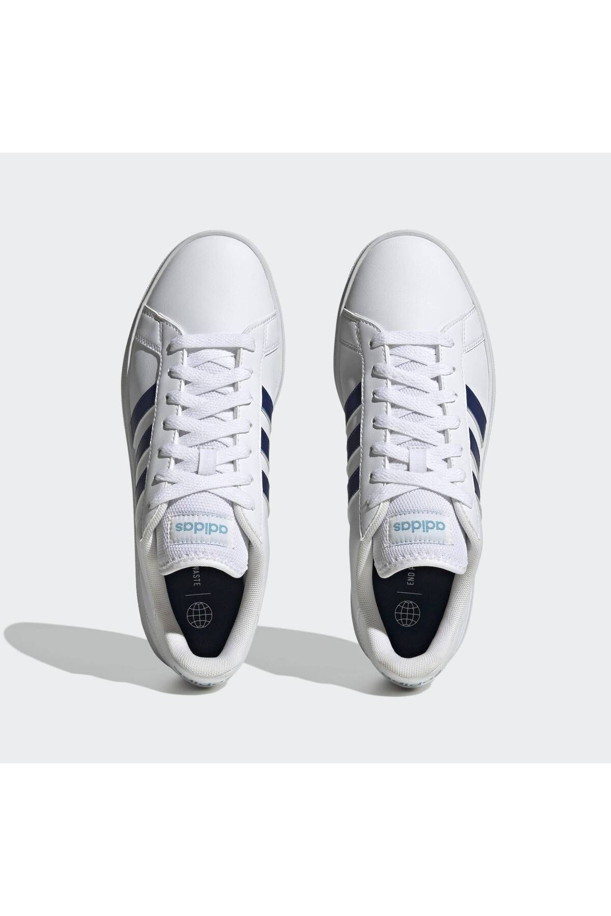 کفش دو و تمرین سفید مردانه زنانه های روزمره دادگاه سبک زندگی TD بزرگ adidas
