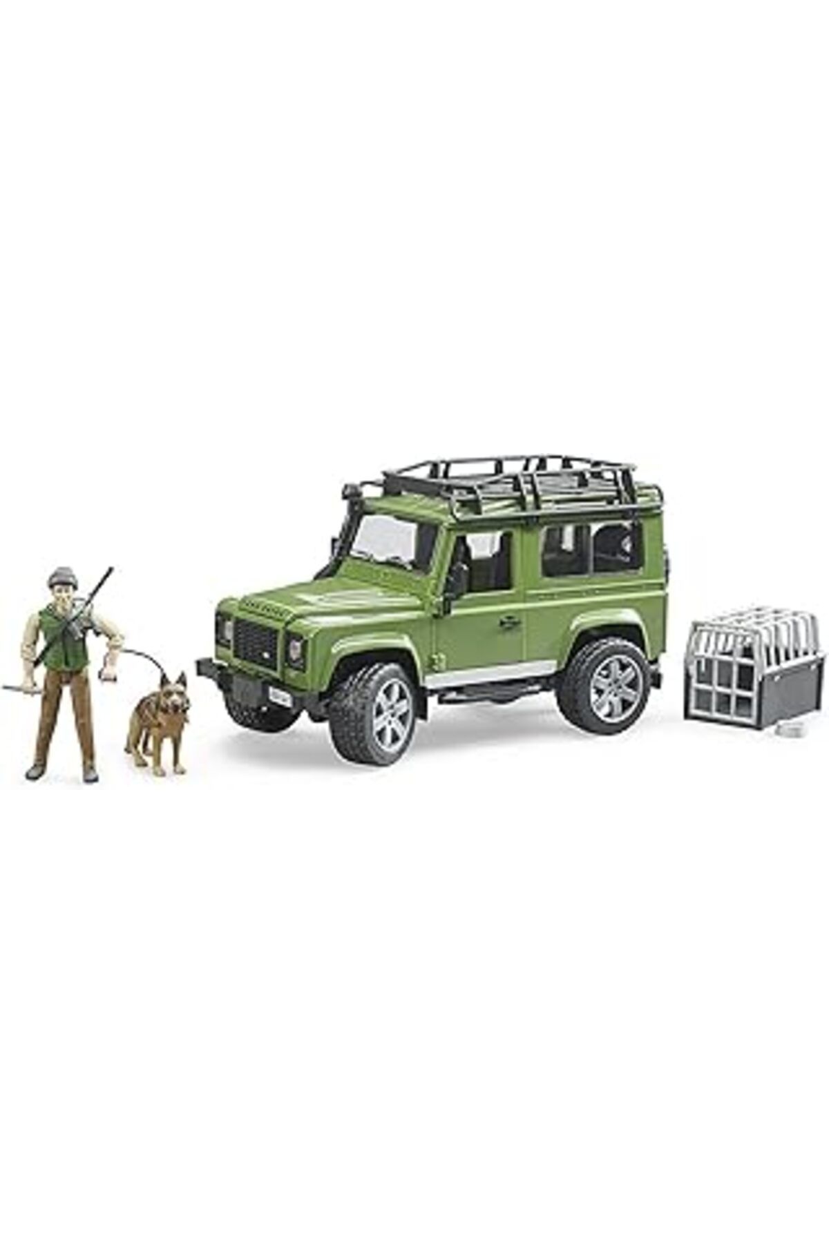Mu Art Bruder Br02587 Land Rover Arazi Aracı & Avcı Ve Av Köpeği