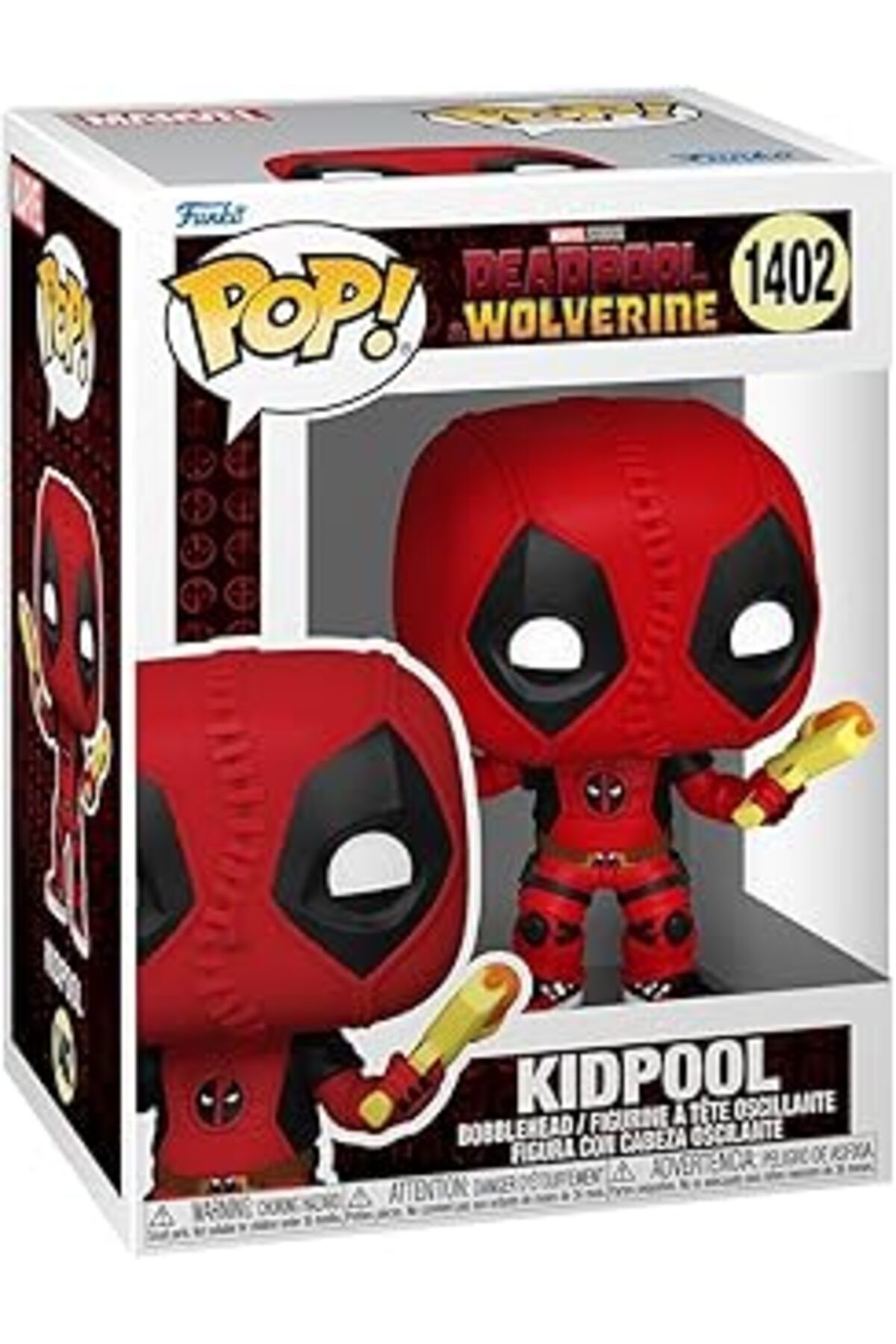 Mu Art Ahşap Funko Pop! Marvel: Deadpool & Wolverine - Kidpool