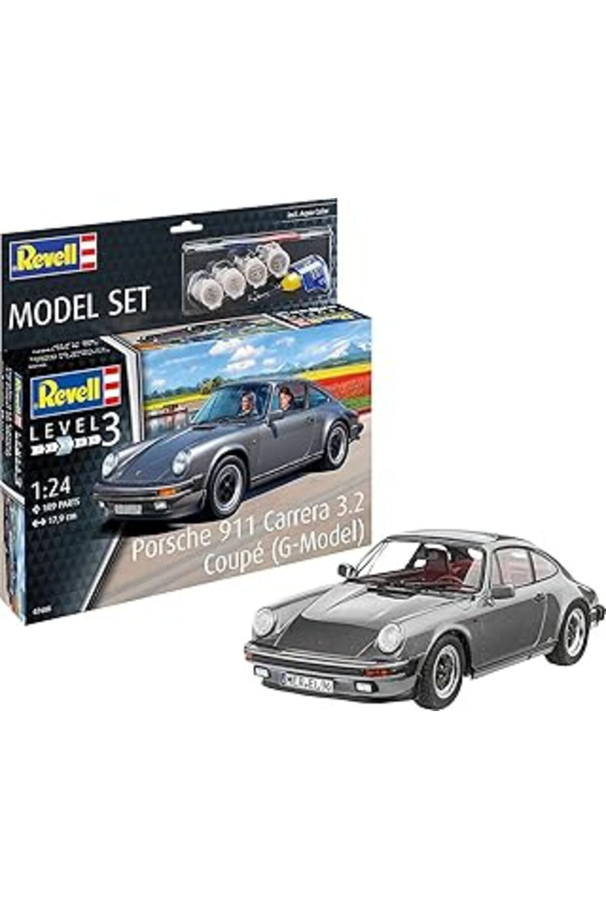 Mu Art Ahşap Revell M.Set Porsche 911 3.2 Coupe