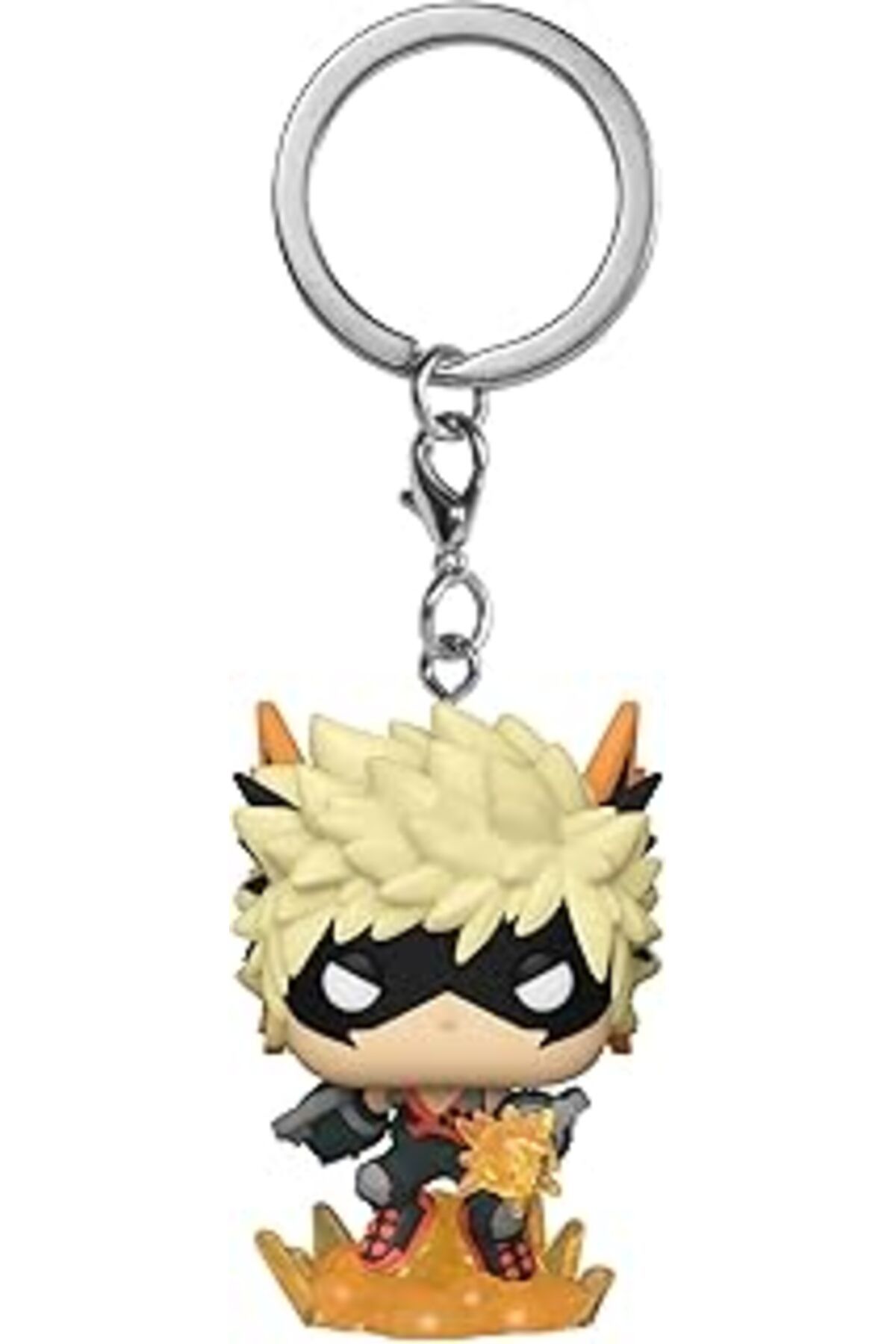 Mu Art Ahşap Funko Pop! Anahtarlık: Mha - Bakugo - (Explosion) - My Hero Academia - Yeni Anahtarlık - Koleksiyon