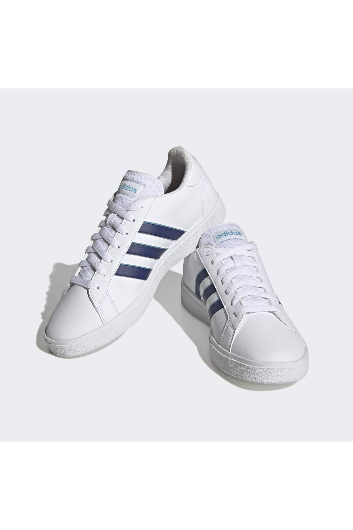 کفش دو و تمرین سفید مردانه زنانه های روزمره دادگاه سبک زندگی TD بزرگ adidas