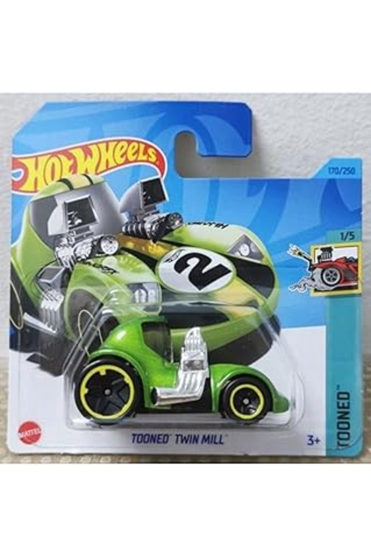 Mu Art Ahşap Hot Wheels-Tooned Twin Mill - Hkh14