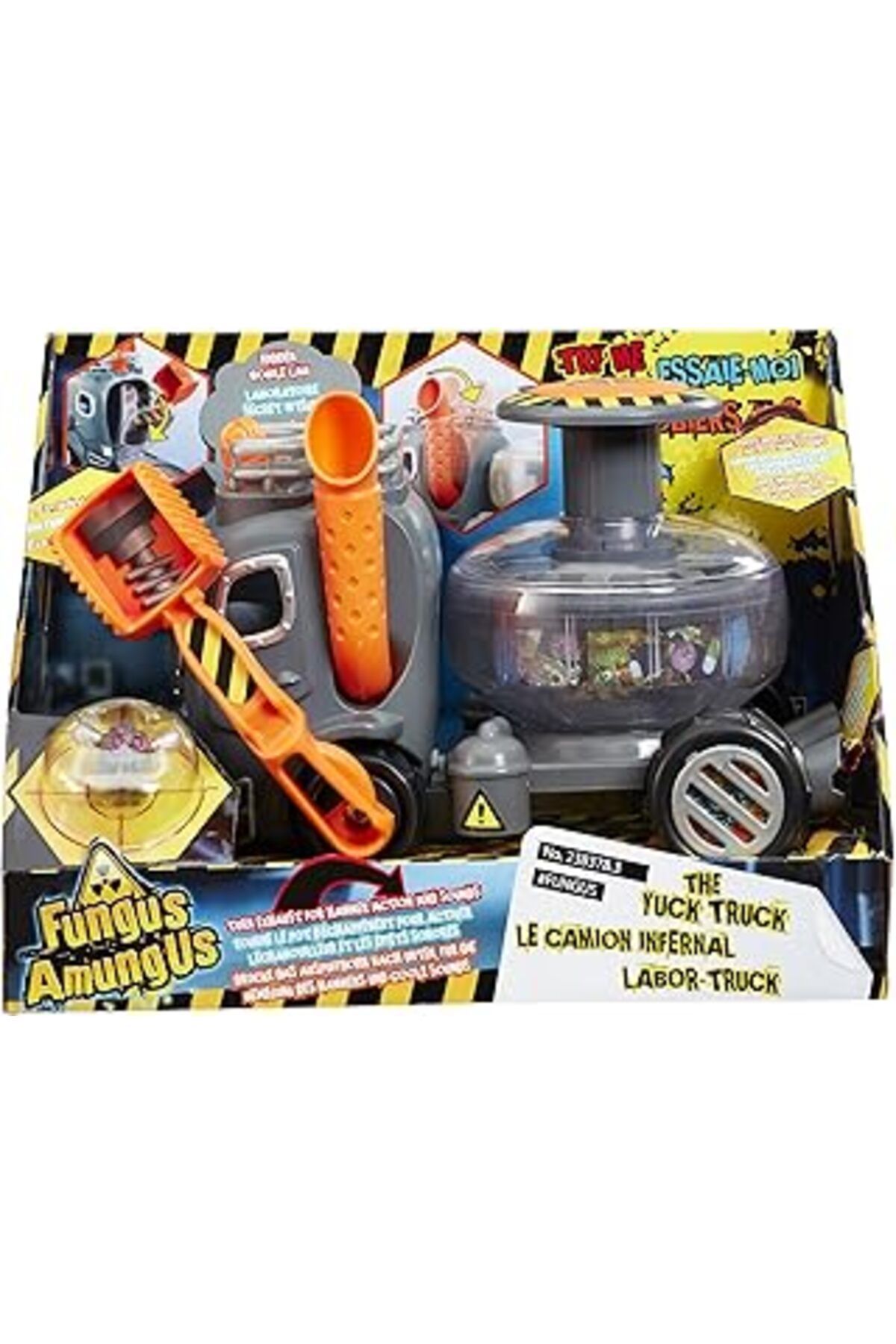 Mu Art Ahşap Fungus Amungus Yuck Truck Temizlik Aracı