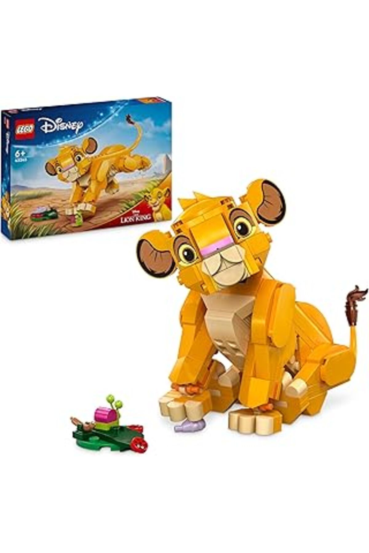 NETWORK ART Lego Disney Yavru Aslan Kral Simba 43243 – 6 Yaş Ve Üzeri Çocuklar İçin İnşa Edilebilen Yaratıcı Oy