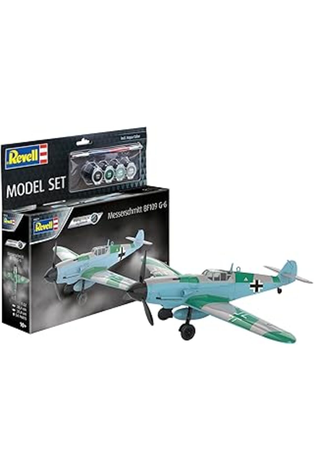 Mu Art Ahşap Revell, M.Set Messerschmitt Bf109G-6, Oyuncak