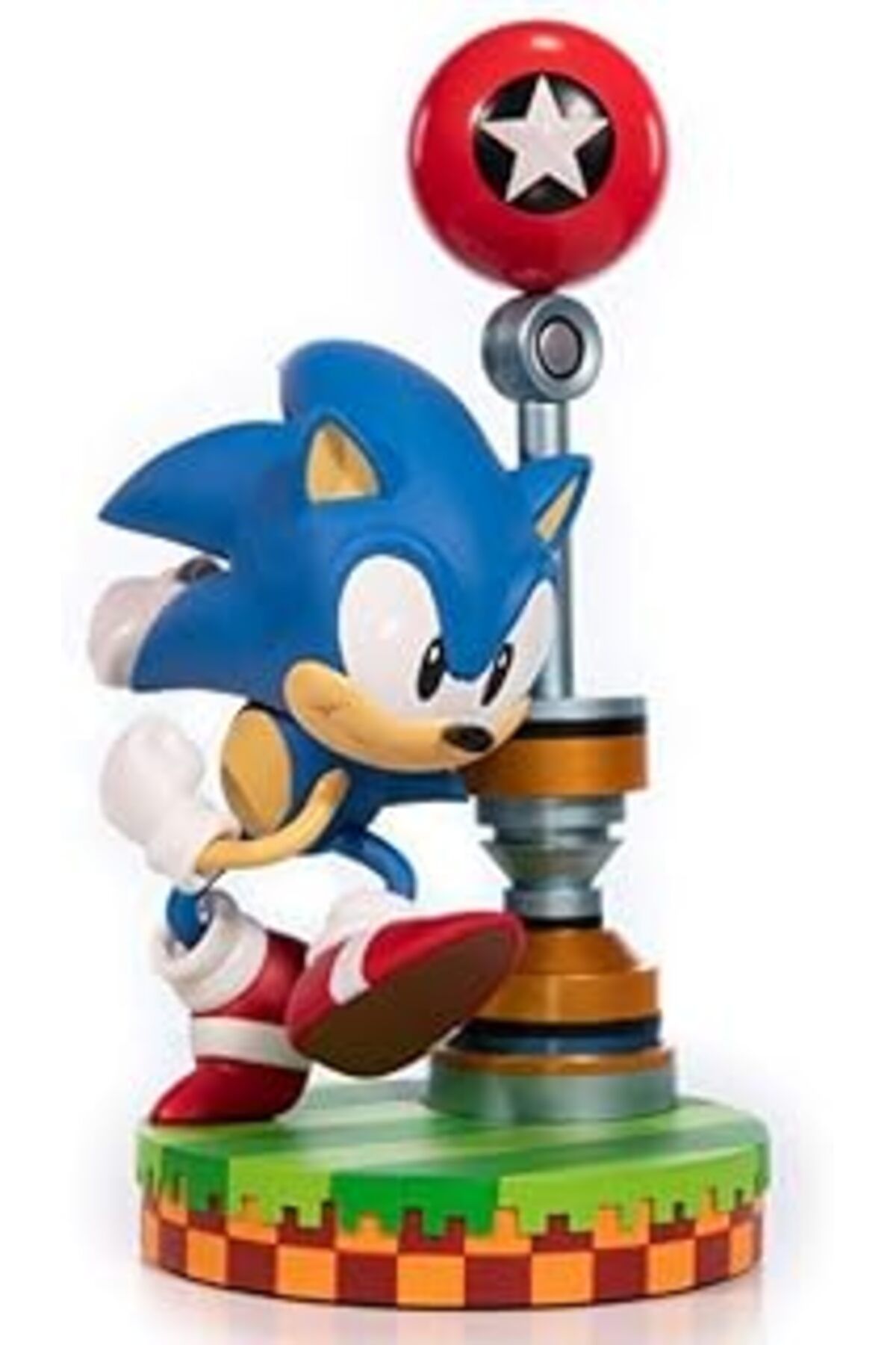 Mu Art Ahşap First4Figures - Sonic The Hedgehog: Sonic Pvc / Şekiller"