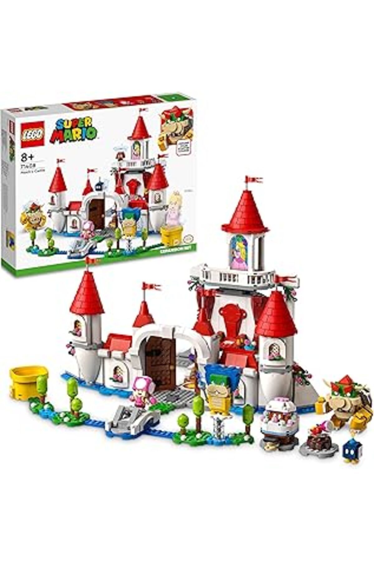 Mu Art Ahşap Super Mario Peach’S Castle Ek Macera Seti 71408-8 Yaş Ve Üzeri Çocuklar Koleksiyonluk Yaratıcı Oyun