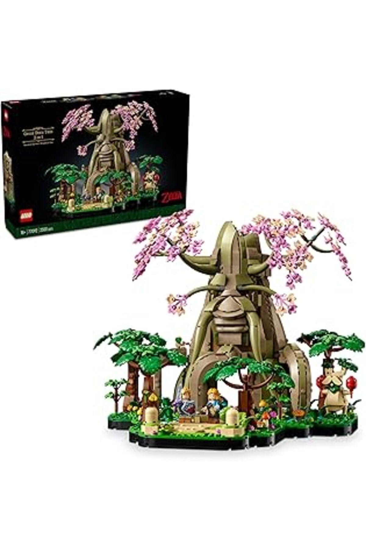 Mu Art Ahşap Lego The Legend Of Zelda Great Deku Tree 2’Si 1 Arada 77092 - Yetişkinler İçin Yapım Seti, Özel Gün