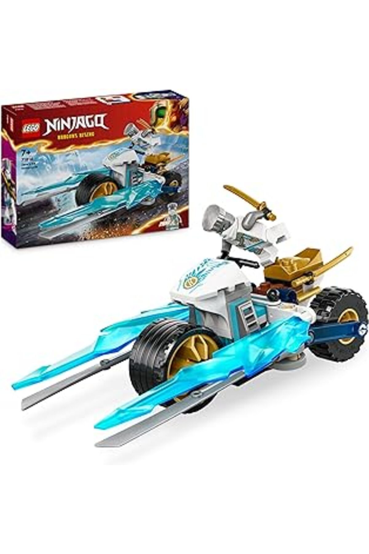Mu Art Ahşap Lego Ninjago Zane’In Buz Motosikleti 71816 – 7 Yaş Ve Üzeri İçin Zane Minifigürü İçeren Yaratıcı Oy