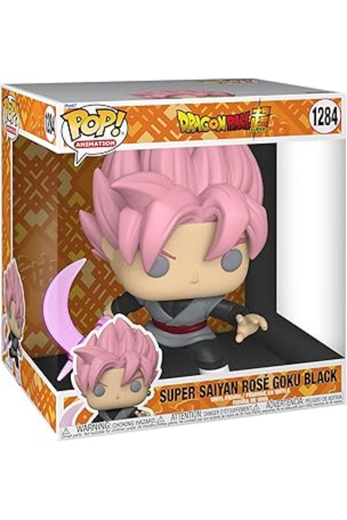 Mu Art Ahşap Funko Pop Figür Deluxe: Dragon Ball Super - Super Saiyan Rose Goku Black 10''