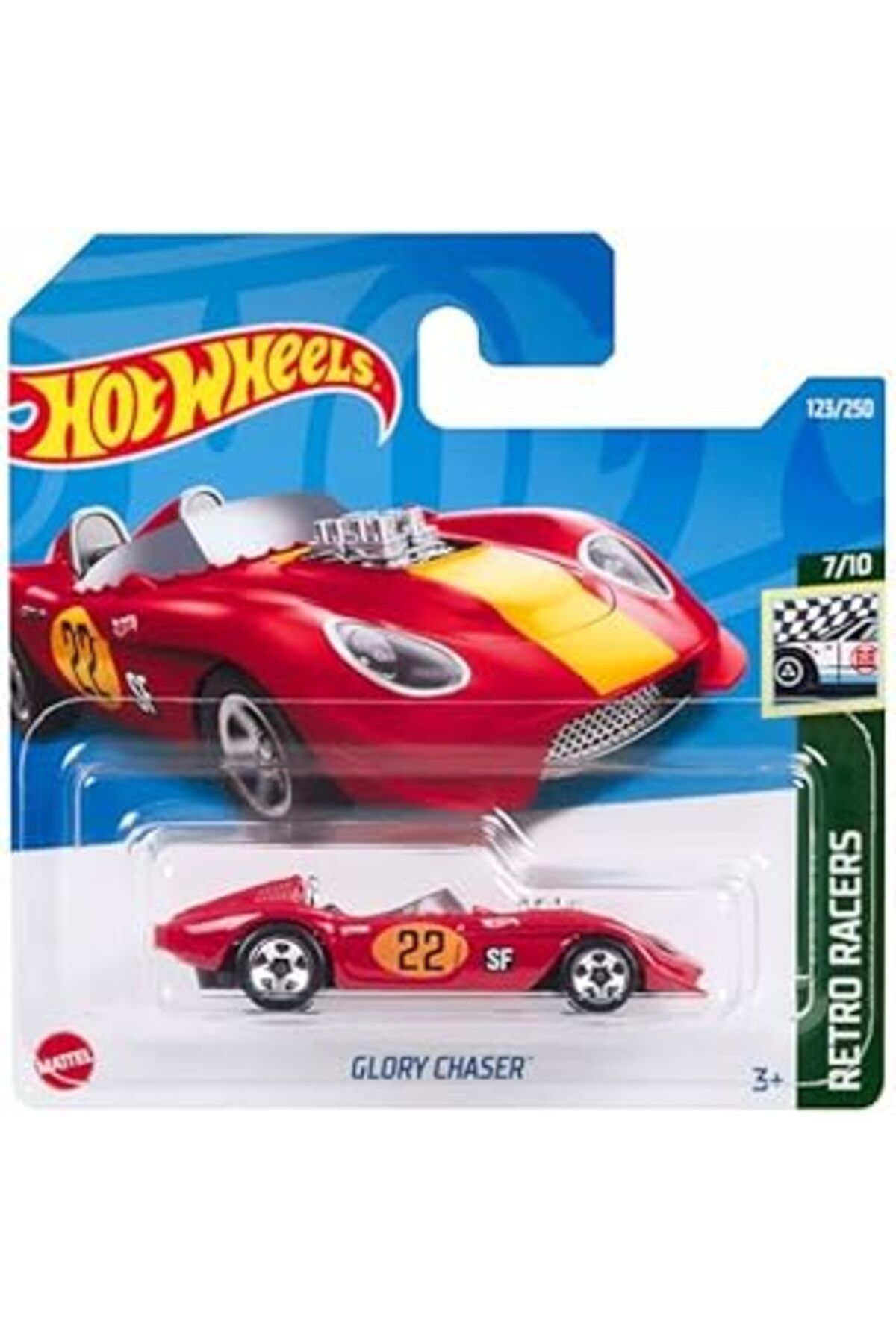 Mu Art Ahşap Hot Wheels-Hw Tekli Arabalar Glory Chaser Hcx20