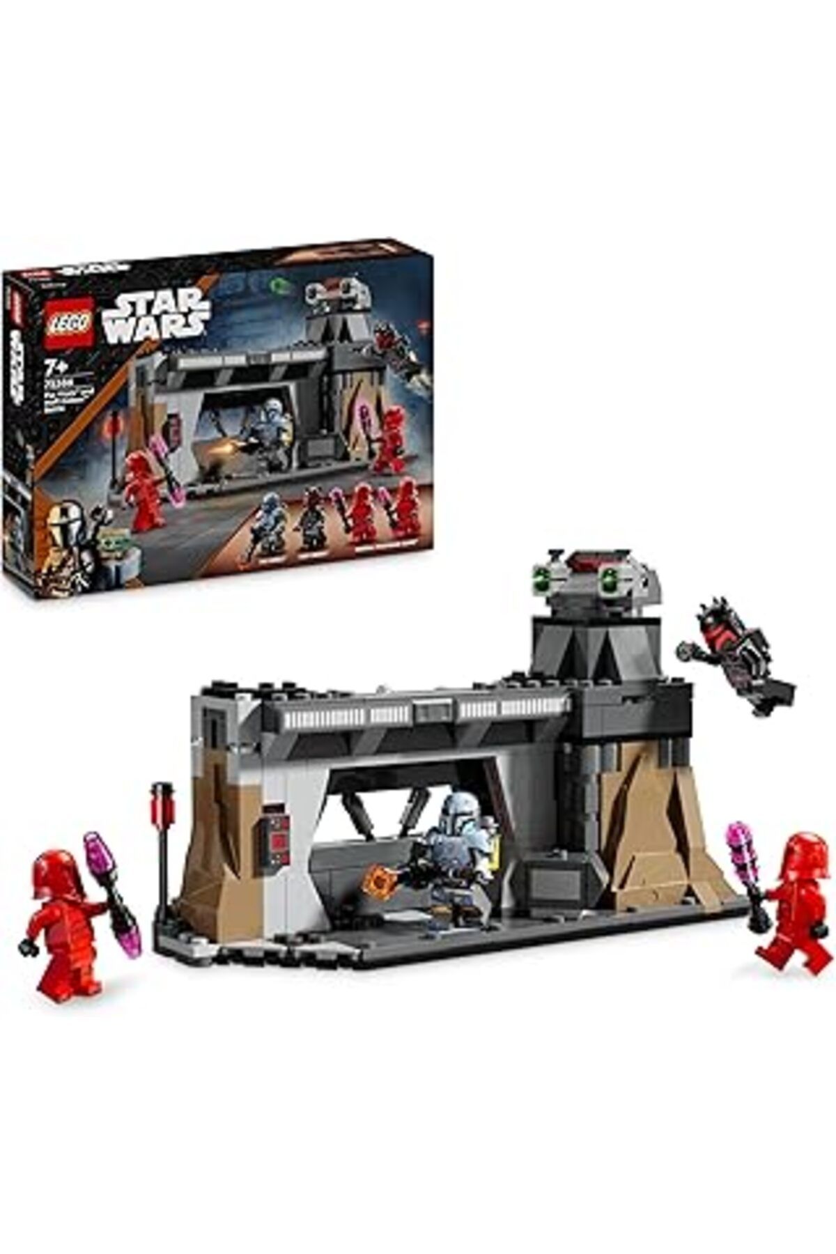 Mu Art Ahşap Lego Star Wars: The Mandalorian Paz Vizsla Ve Moff Gideon Savaşı 75386 – 7 Yaş Ve Üzeri Kız Ve Erke