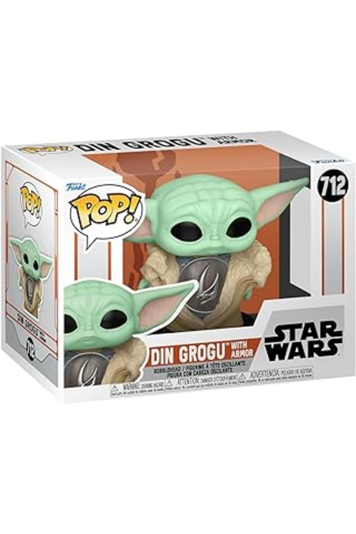 NETWORK ART Funko Yıldız Savaşları: Mandaloryalı - Zırhlı Din Grogu