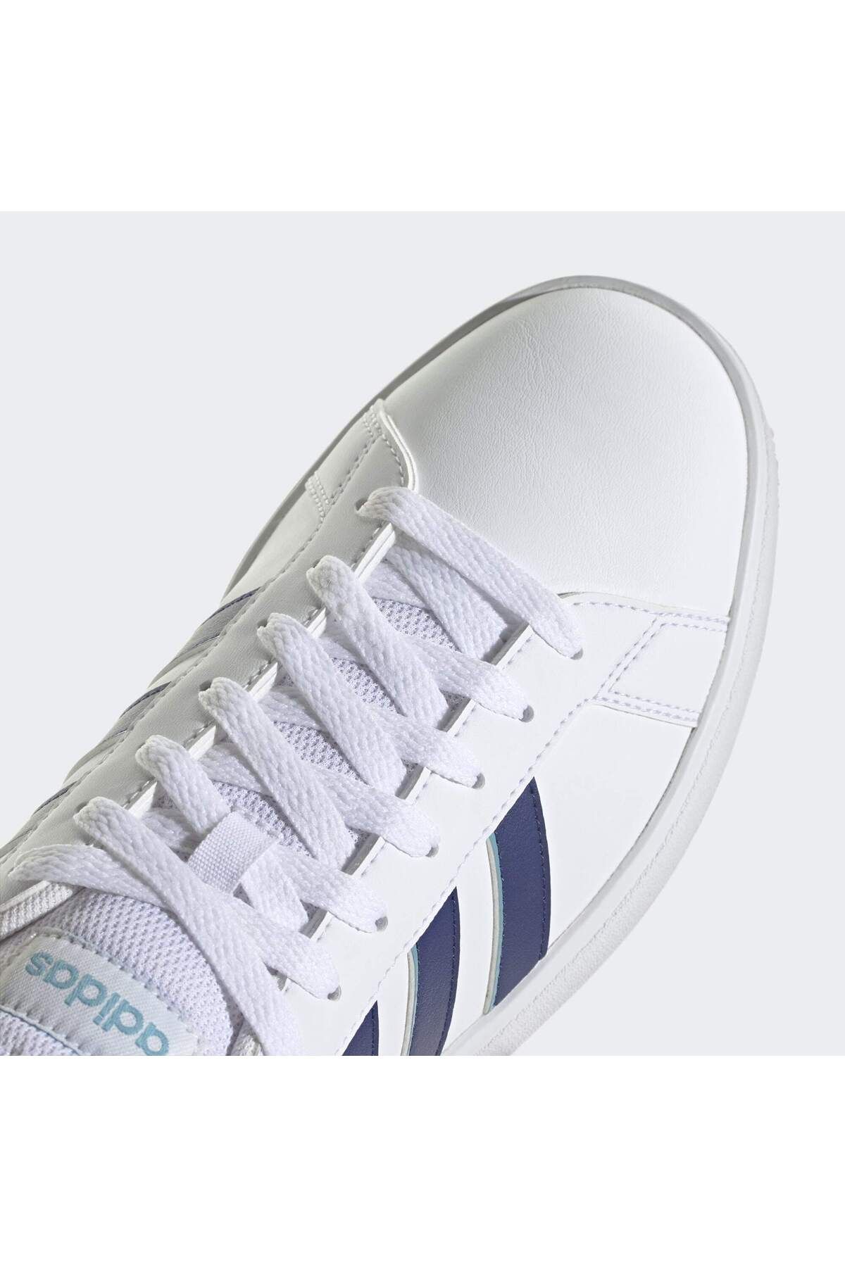کفش دو و تمرین سفید مردانه زنانه های روزمره دادگاه سبک زندگی TD بزرگ adidas