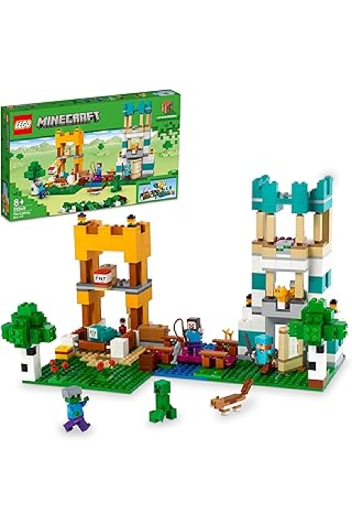 Mu Art Ahşap Lego Minecraft Çalışma Kutusu 4.0 21249