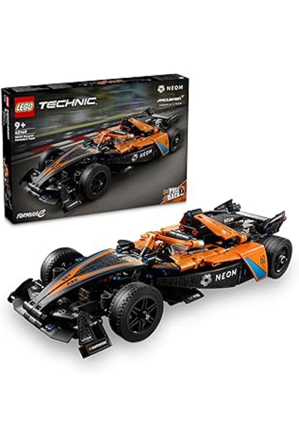 Pazarcan Technic Neom Mclaren Formula Yarış Arabası 42169-9 Yaş Ve Üzeri Çocuklar Koleksiyonluk Yaratıcı Yar