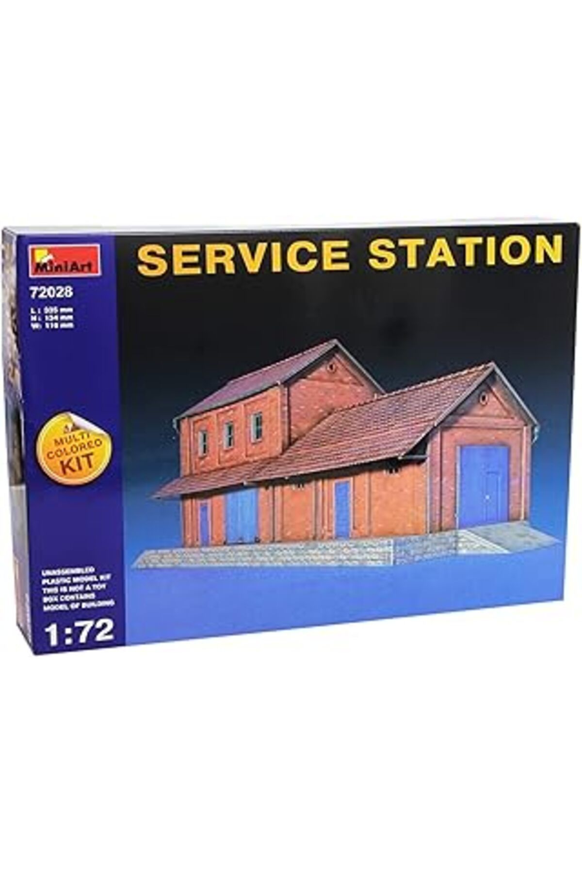Mu Art Ahşap Miniart Ma72028 – 1/72 Servis Station