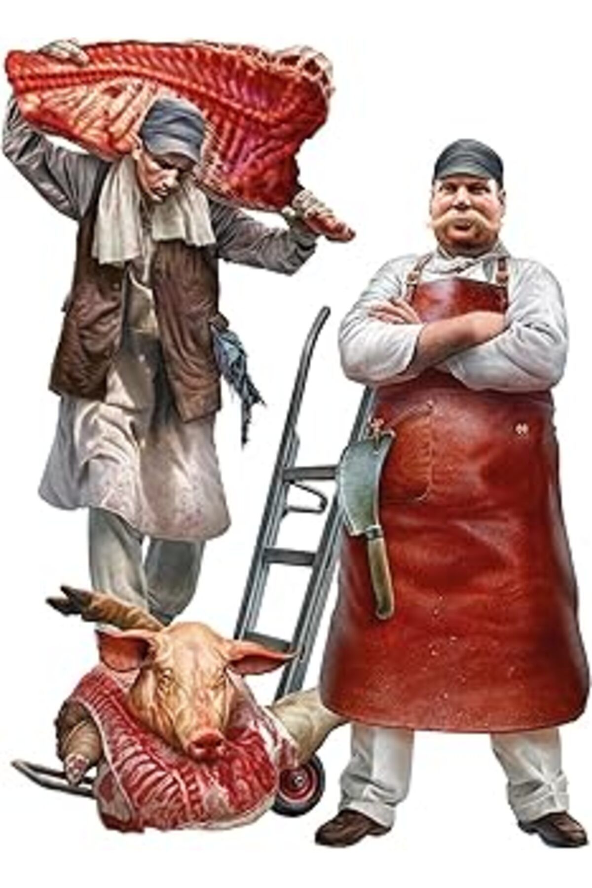 Mu Art Ahşap Miniart 1:35 1:35 Kasaplar