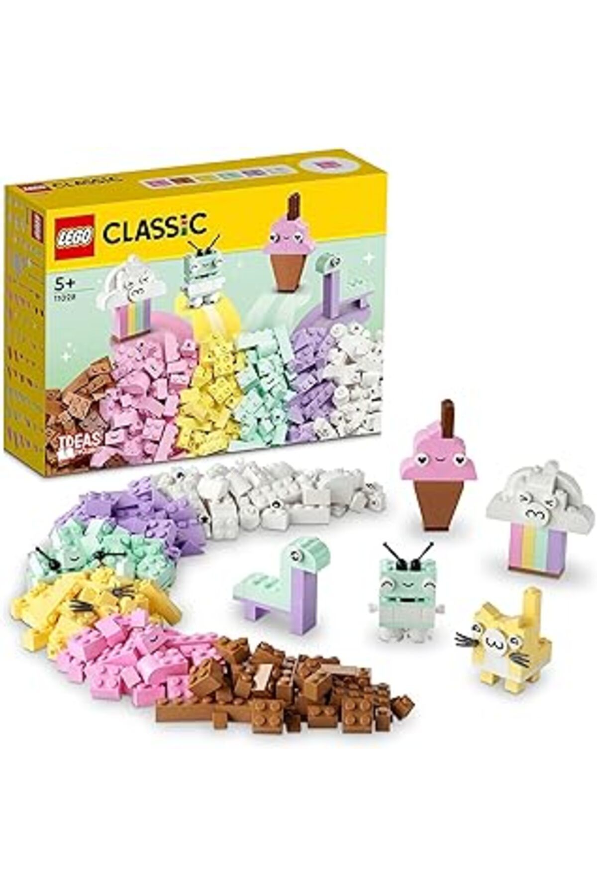 Pazarcan Classic Yaratıcı Pastel Eğlence 11028-5 Yaş Ve Üzeri Çocuklar İçin Renkli, Yaratıcı, Eğlenirken Öğr