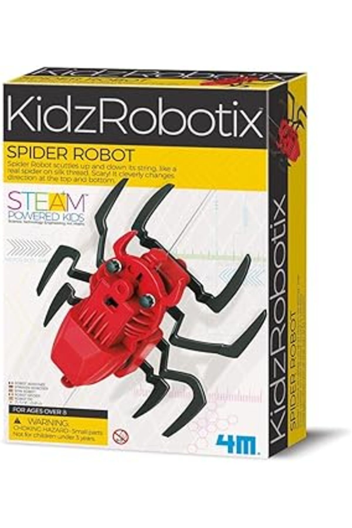 Mu Art Ahşap 4M - Spider Robot/ Örümcek Robot (3392)