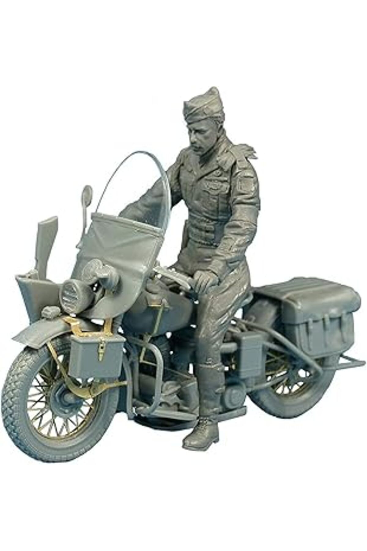 Mu Art Ahşap Miniart Ma35168 – 1/35 Mil. Police W/Motorcycle