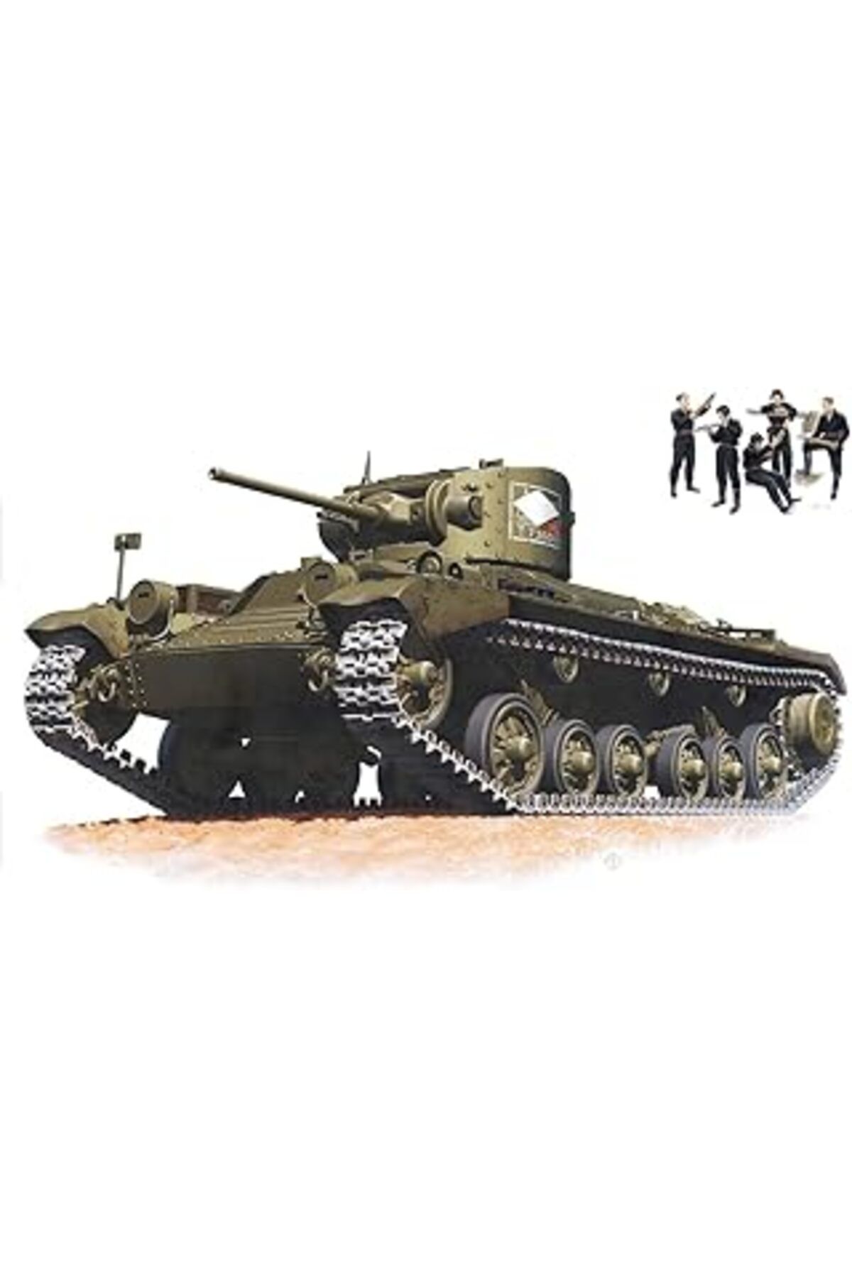 Pazarcan Miniart 35123 – Valentine Mk 6. Kanada – Built Early Production