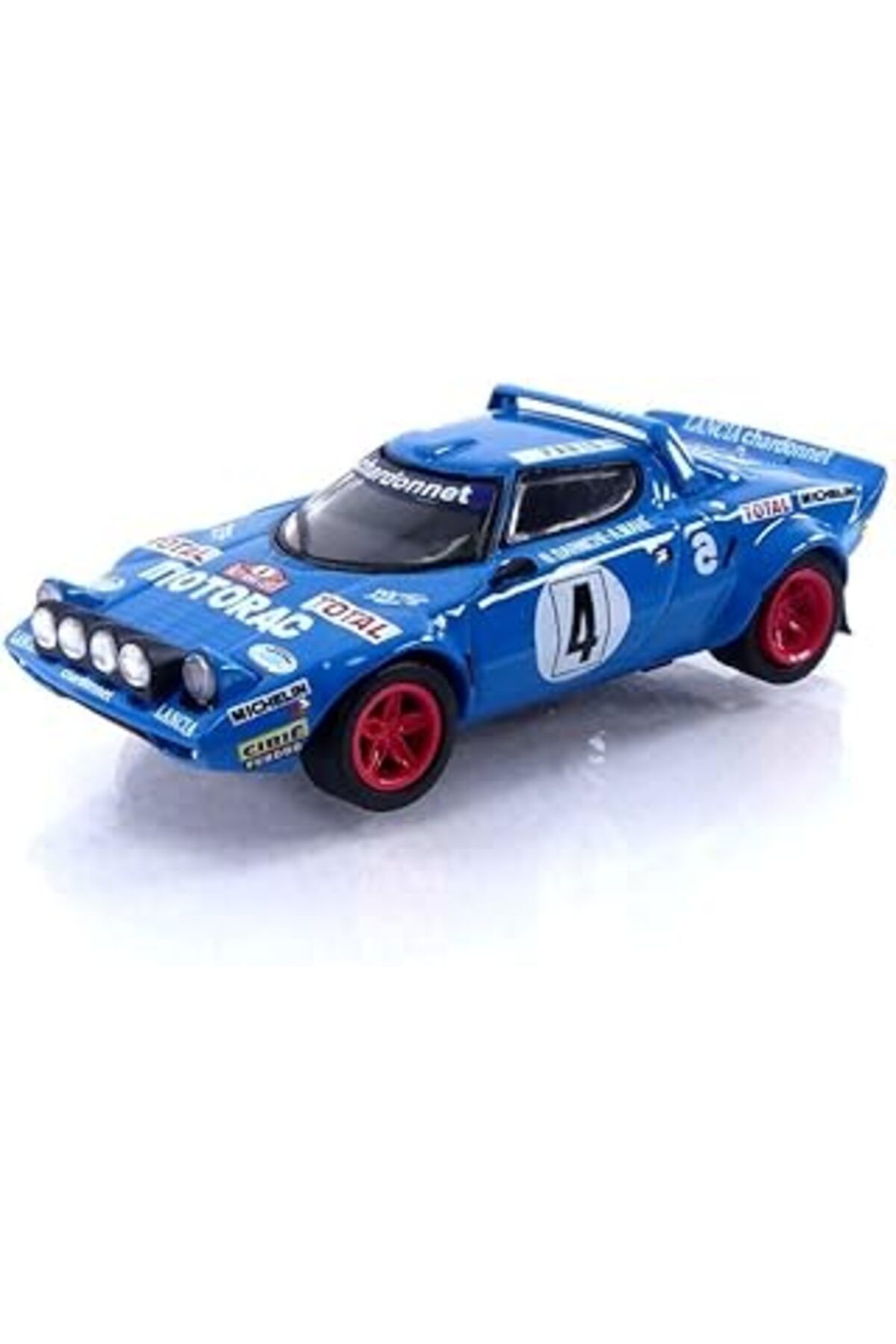 Mu Art Ahşap Truescale Miniatures Mini Gt Lancia Stratos Hf 1979 Rally Montecarlo Winner #4 504