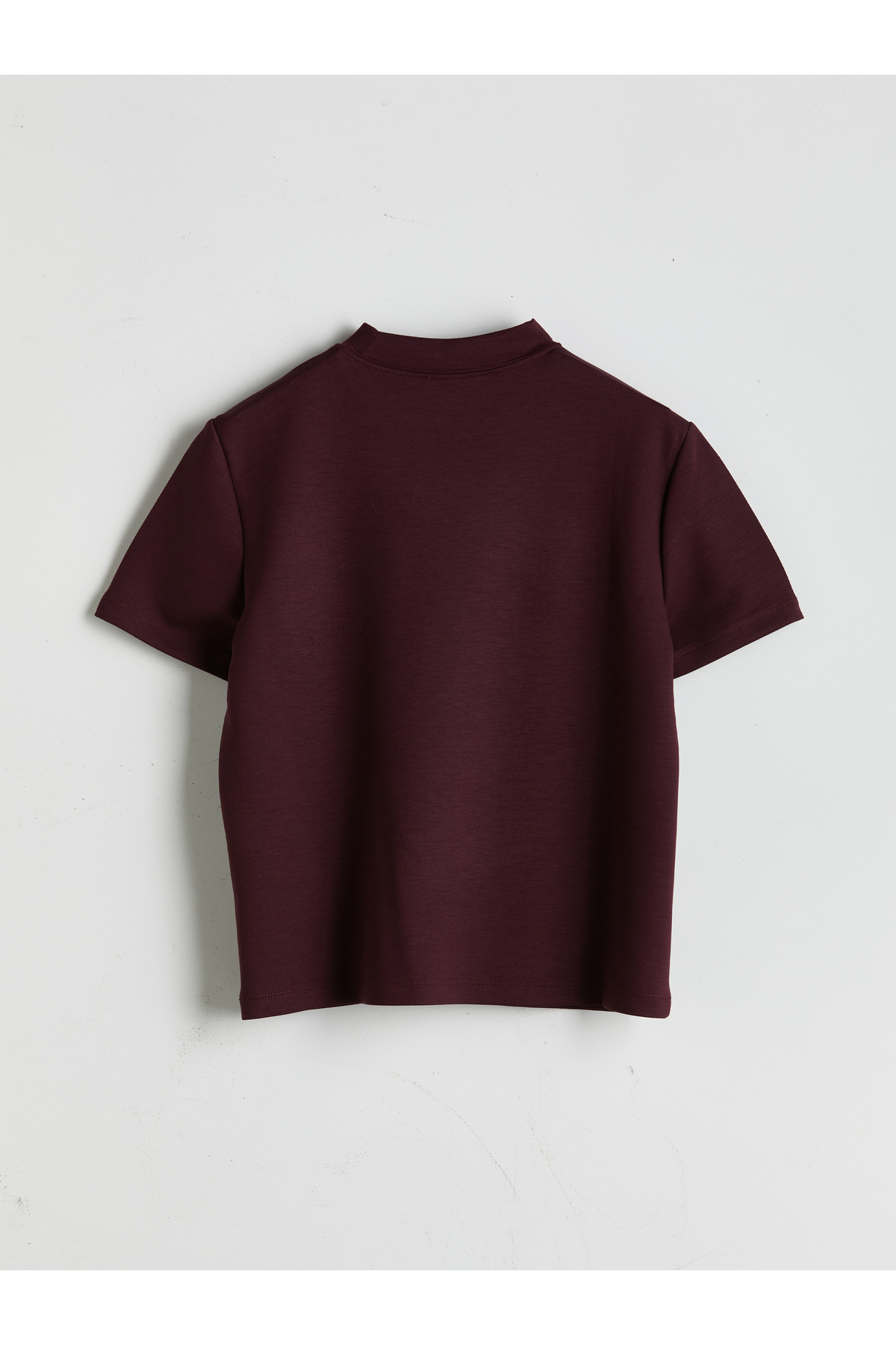 LC Waikiki-Damen-T-Shirt mit Stehkragen 2