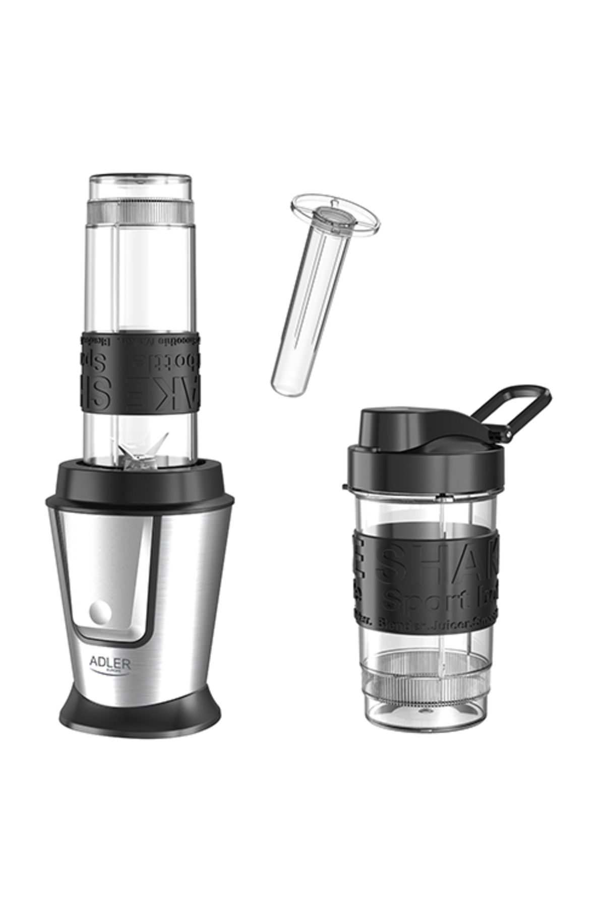 adler-Ad 4081 Portable 2-bowl Blender With Lid, 500 W, 570 ml And 400 ml 10