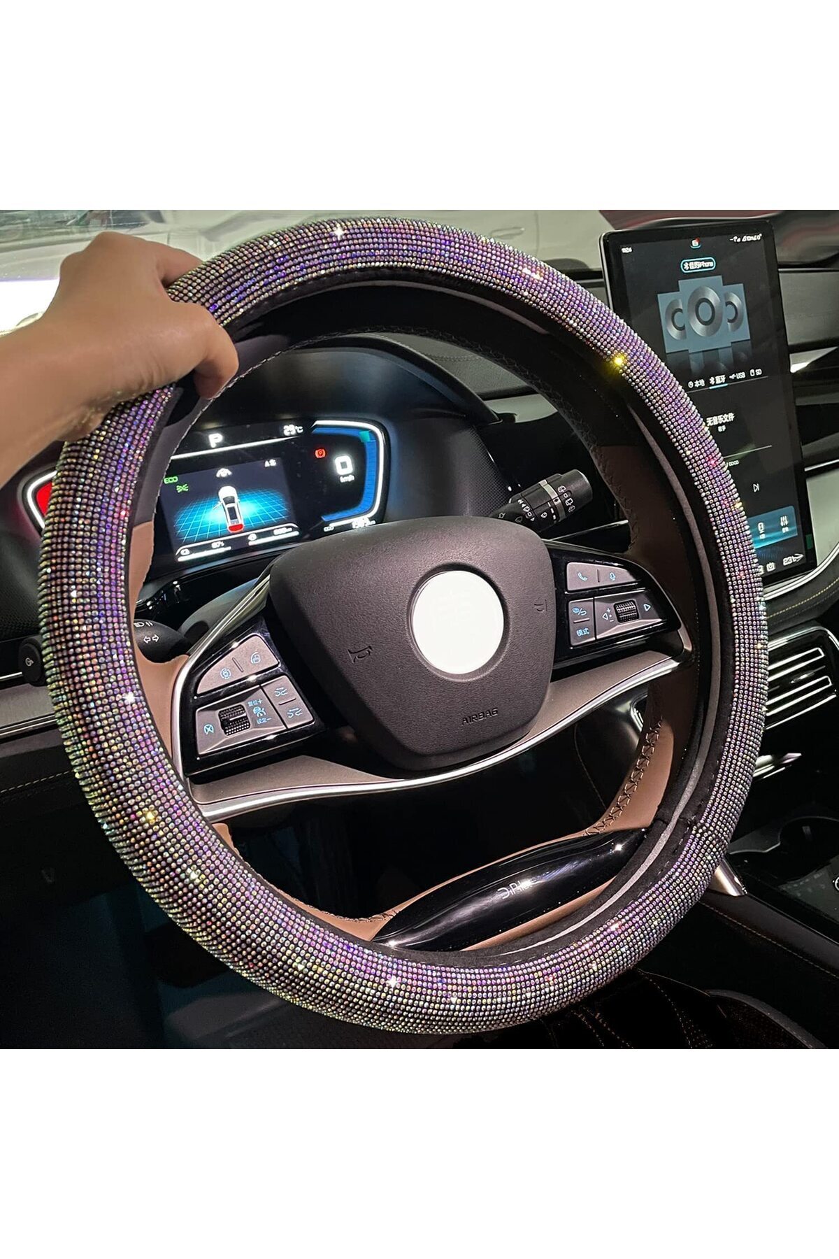 Fox Janjan Taşlı Direksiyon Kılıfı Kadınlara Özel Şıklık!