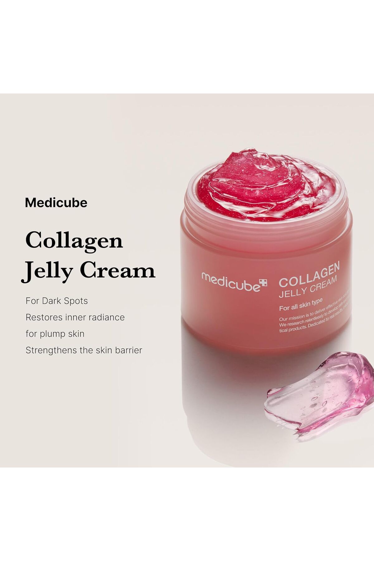 Medicube-Collagen Jelly Cream Niacinamide & Freeze Hydrolyzed Collagen Boosts skin's-50ml/1.69fl.oz 3