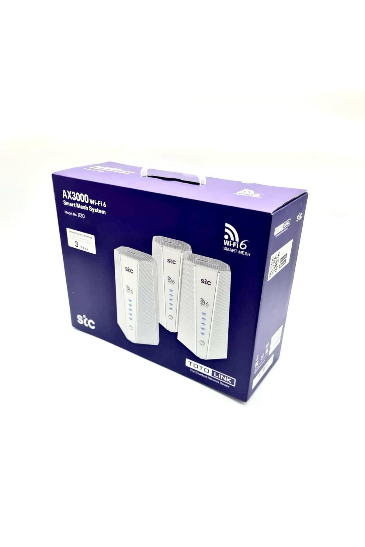 STC-AX3000 Wi-Fi 6 Smart Mesh System Fast home mesh system up to 3000 Mbps Connects up to 256 devices 2