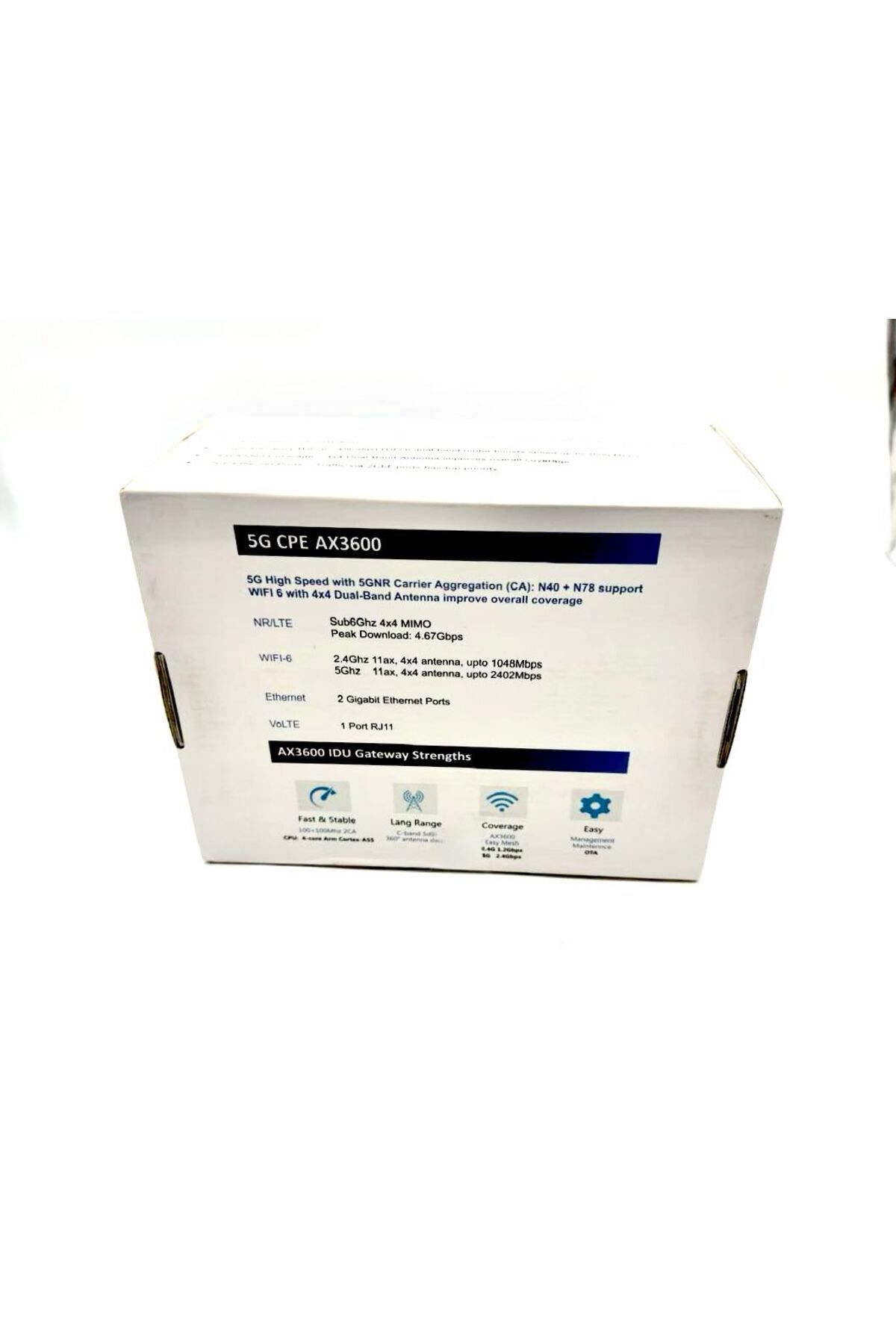 STC-Router 5g cpe ax3600 Wi-Fi 6 download speed up to 3600 Mbps works on STC network only 2