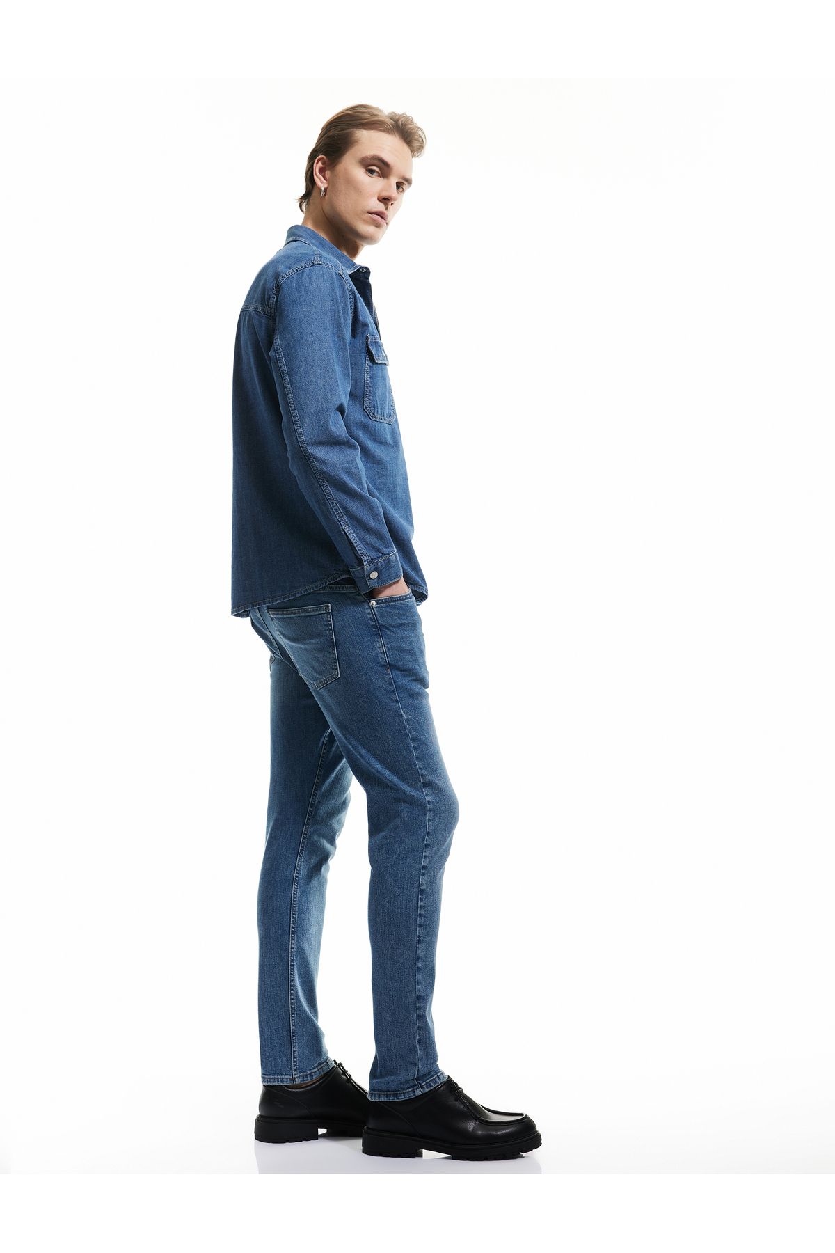 Koton Yeni Sezon Pamuklu Normal Bel Slim Fit Jean Pantolon - Brad Jeans