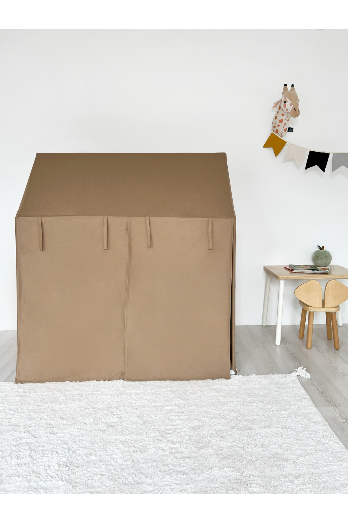 PAMUKA Cabin House Beige + Oyun Halısı fotoğrafı 5 (önizleme)