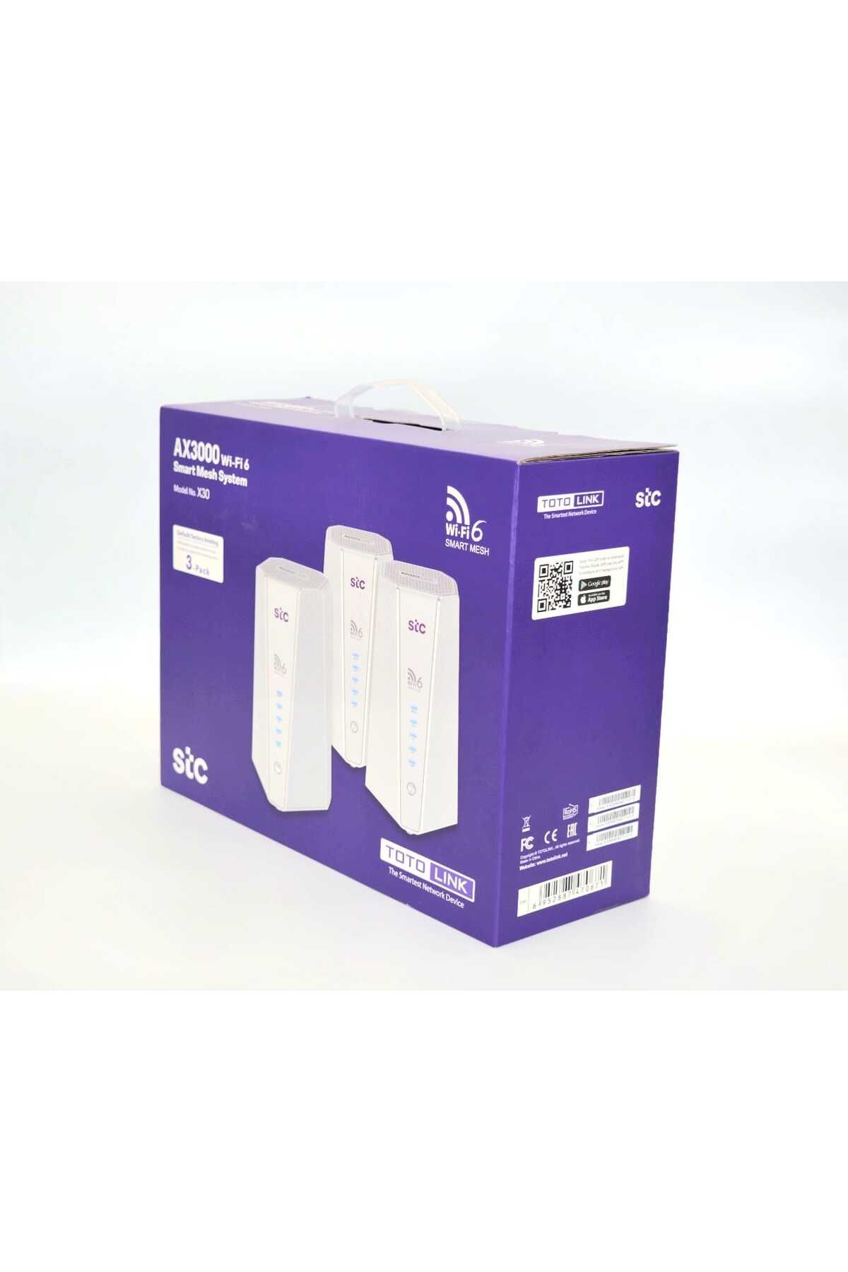 STC-AX3000 Wi-Fi 6 Smart Mesh System Fast home mesh system up to 3000 Mbps Connects up to 256 devices 3